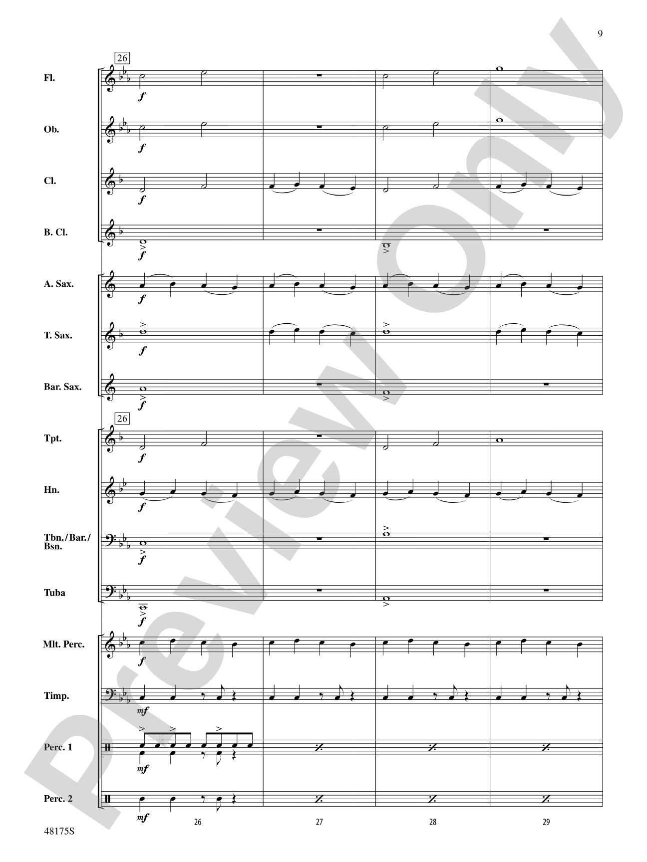 Dragon Bridge: Concert Band Conductor Score & Parts