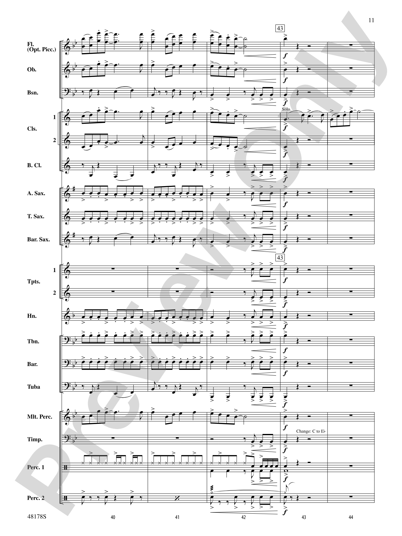 Shine Bright: Concert Band Conductor Score & Parts