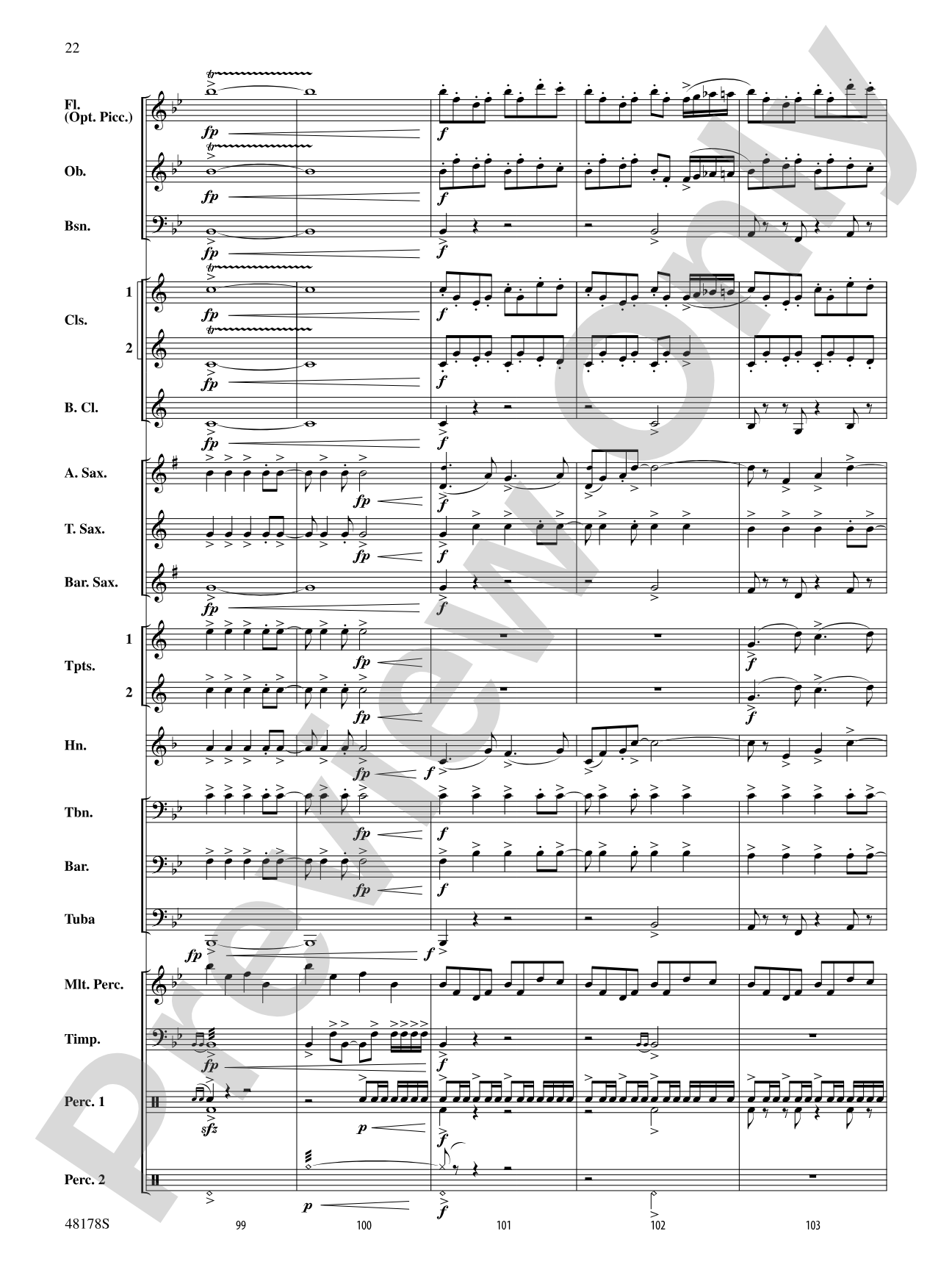 Shine Bright: Concert Band Conductor Score & Parts