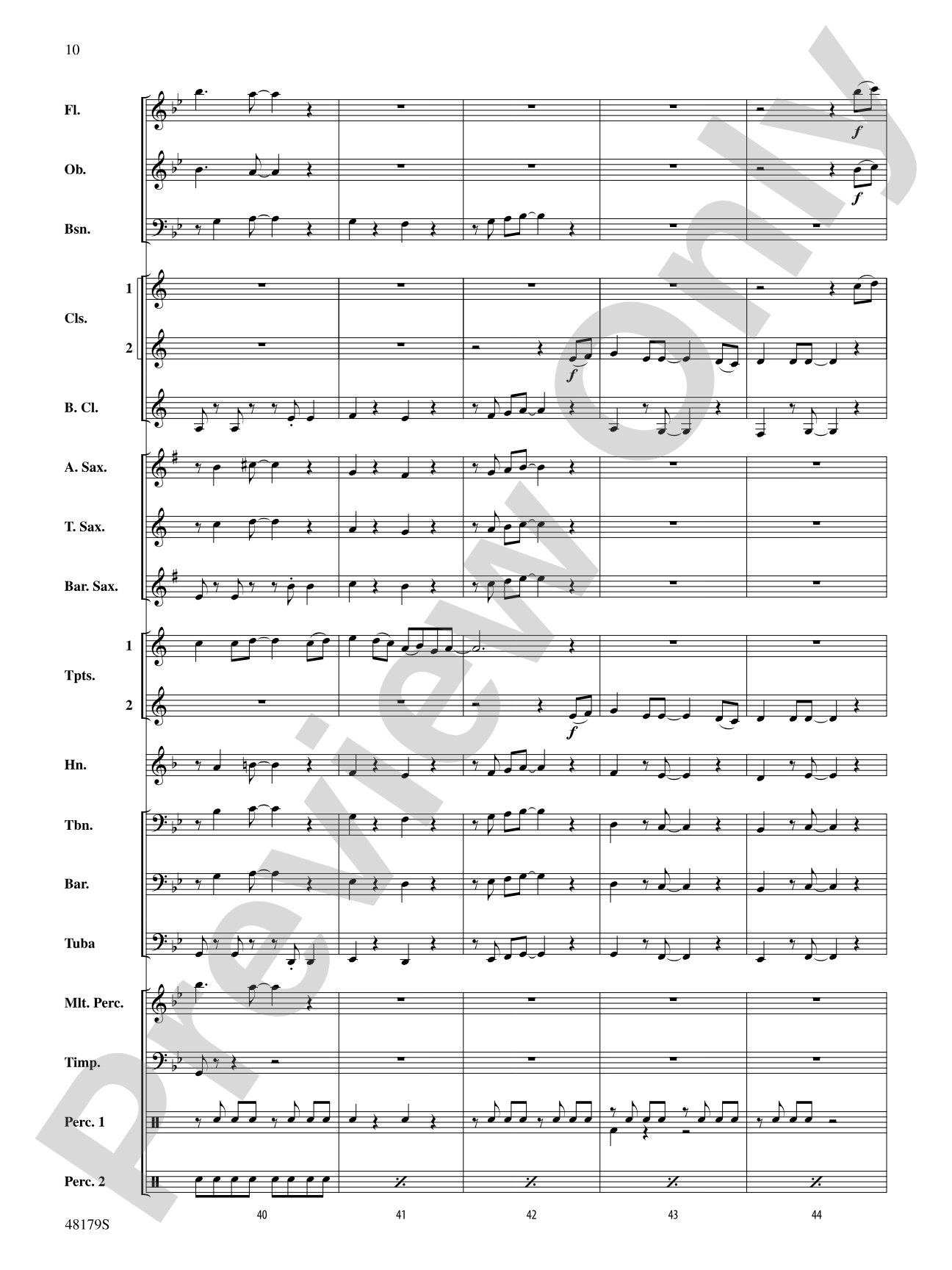 Star of the County Down: Concert Band Conductor Score & Parts