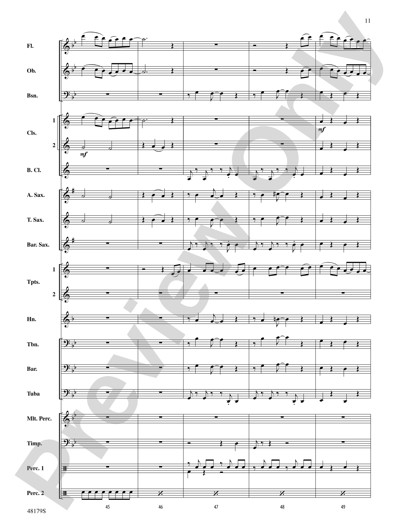 Star of the County Down: Concert Band Conductor Score & Parts