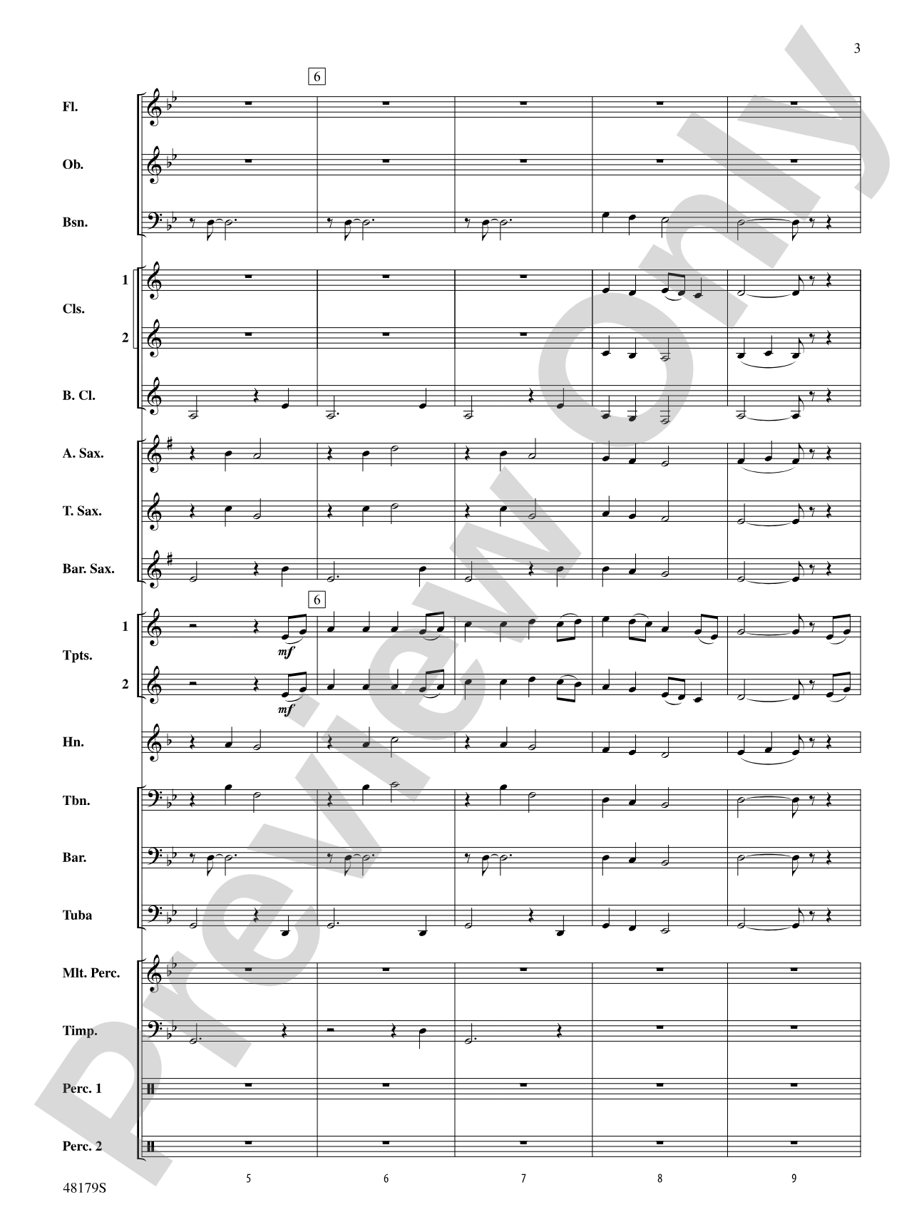 Star of the County Down: Concert Band Conductor Score & Parts