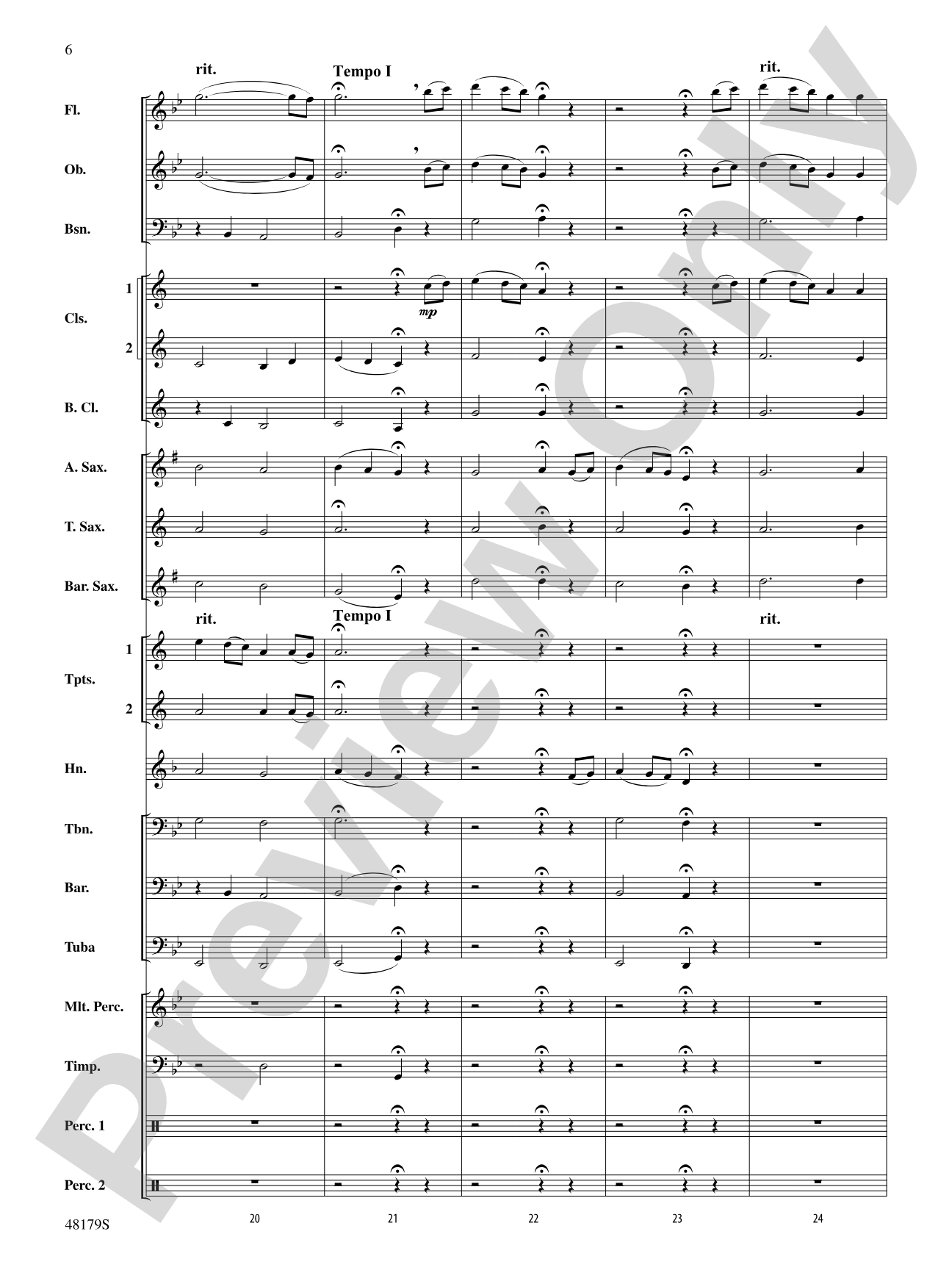 Star of the County Down: Concert Band Conductor Score & Parts