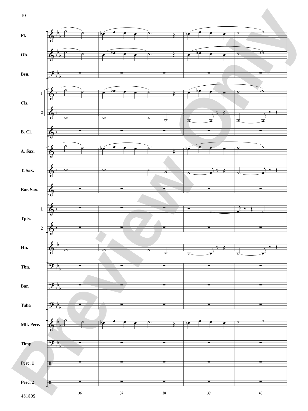 Astronomica: Concert Band Conductor Score & Parts