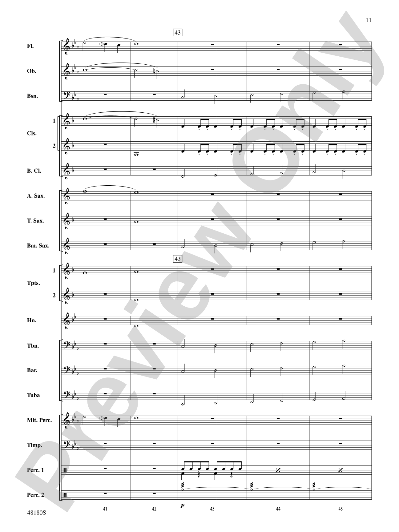 Astronomica: Concert Band Conductor Score & Parts