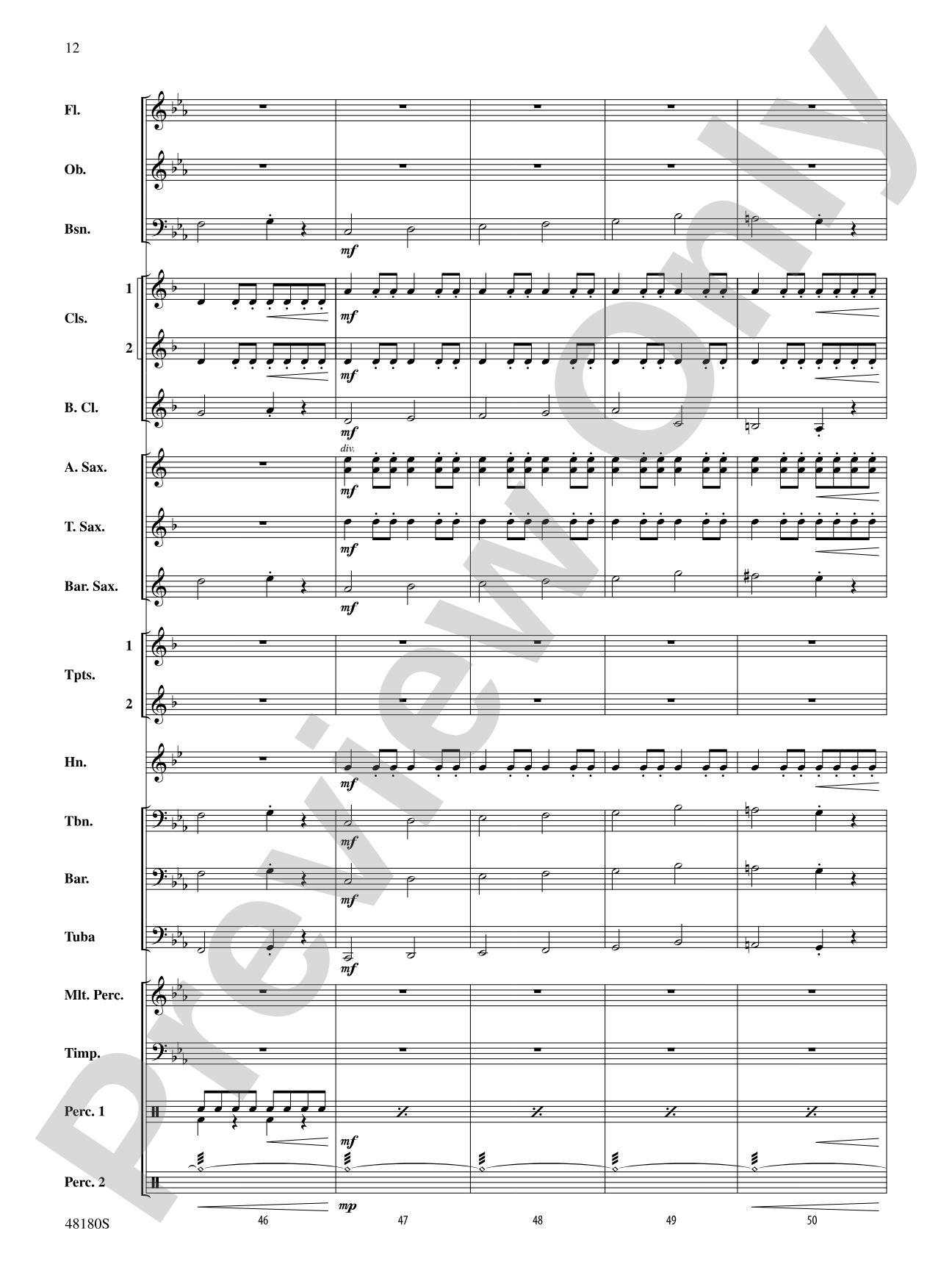 Astronomica: Concert Band Conductor Score & Parts