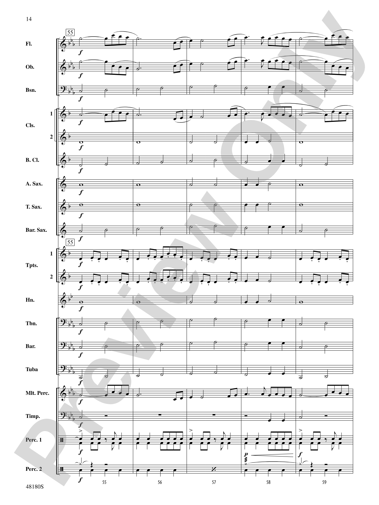 Astronomica: Concert Band Conductor Score & Parts