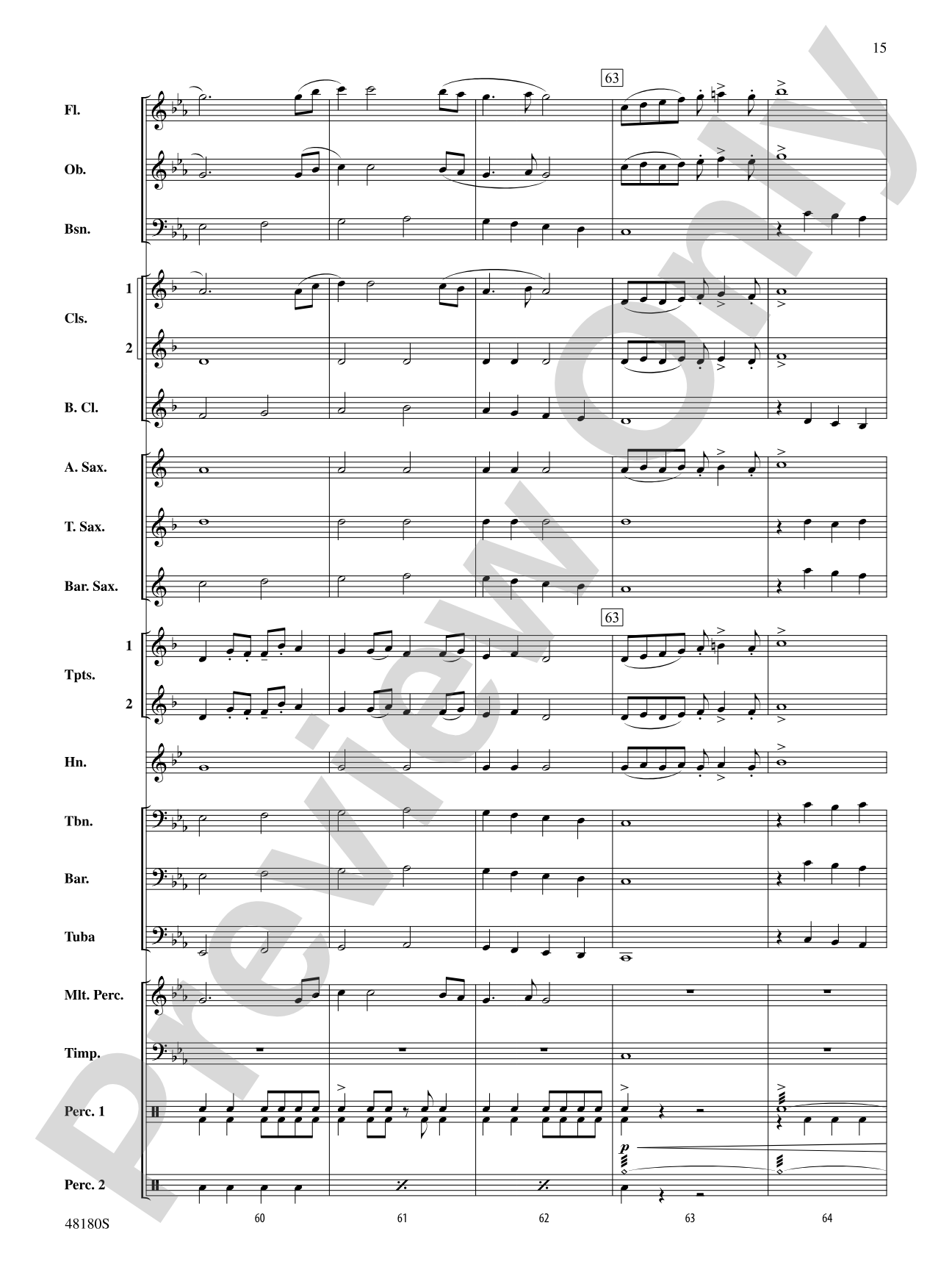 Astronomica: Concert Band Conductor Score & Parts