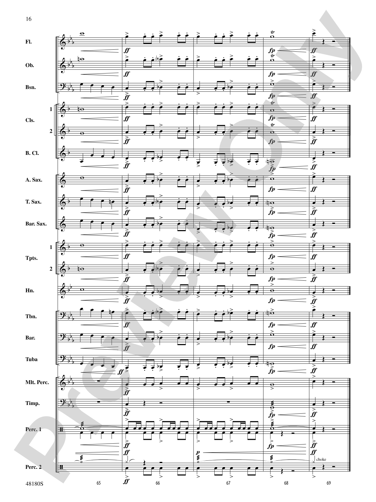 Astronomica: Concert Band Conductor Score & Parts