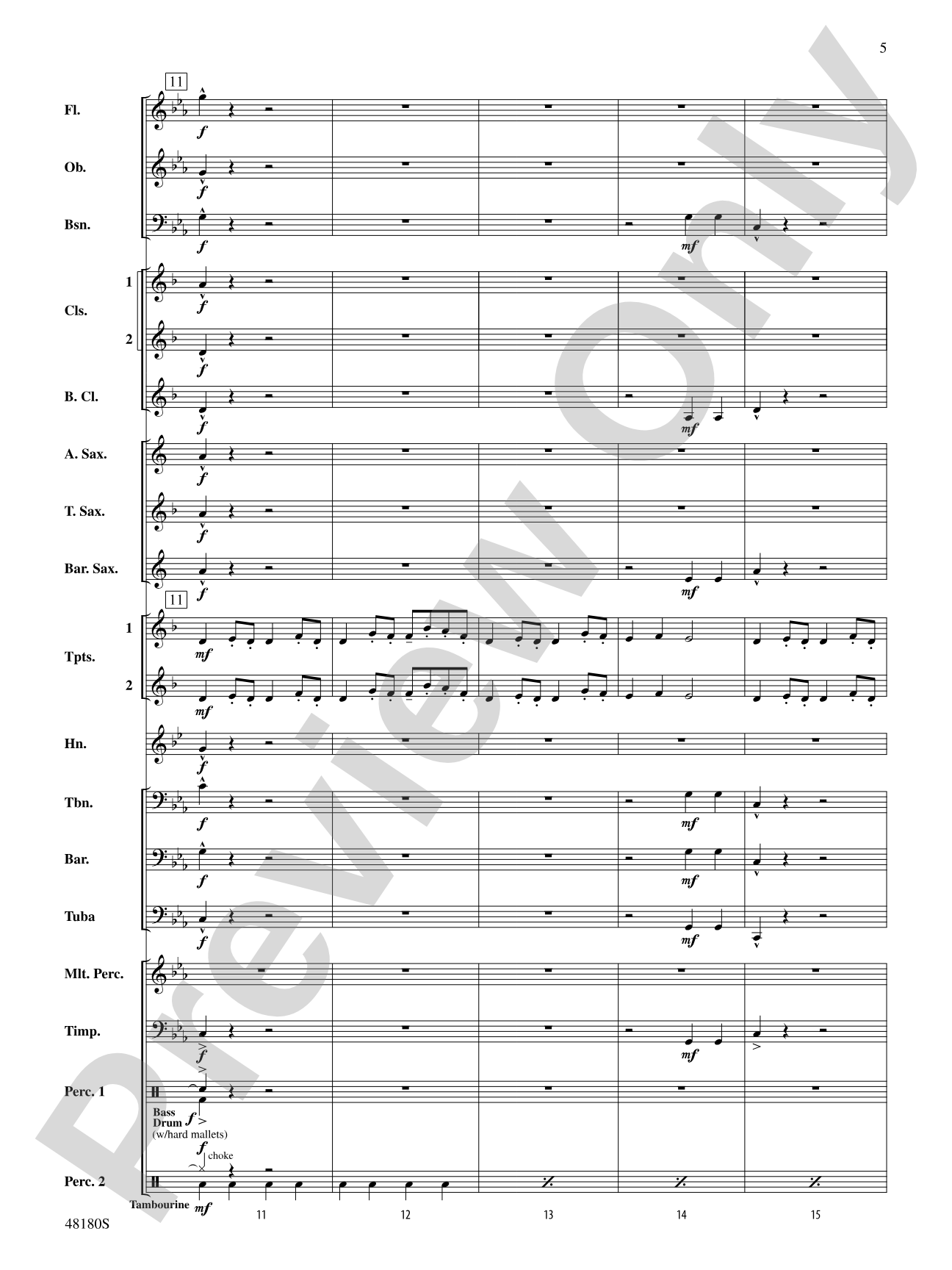 Astronomica: Concert Band Conductor Score & Parts