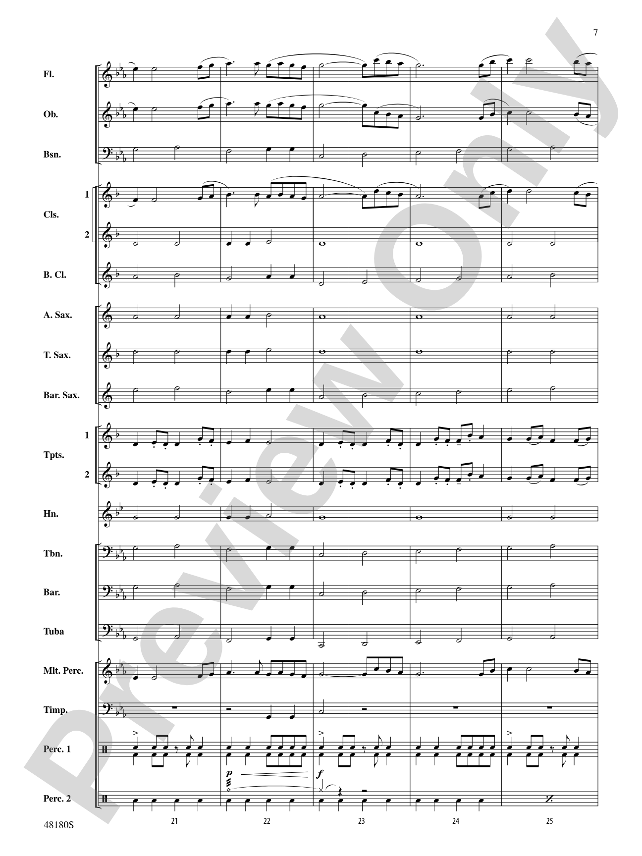 Astronomica: Concert Band Conductor Score & Parts