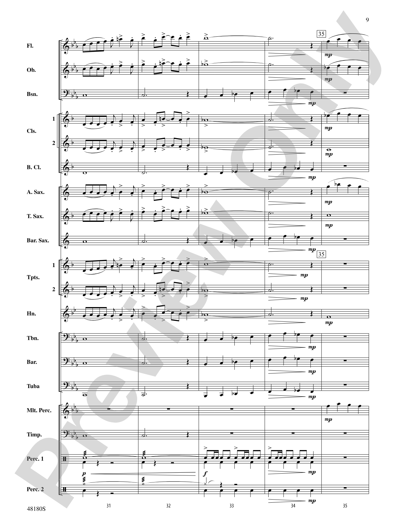 Astronomica: Concert Band Conductor Score & Parts