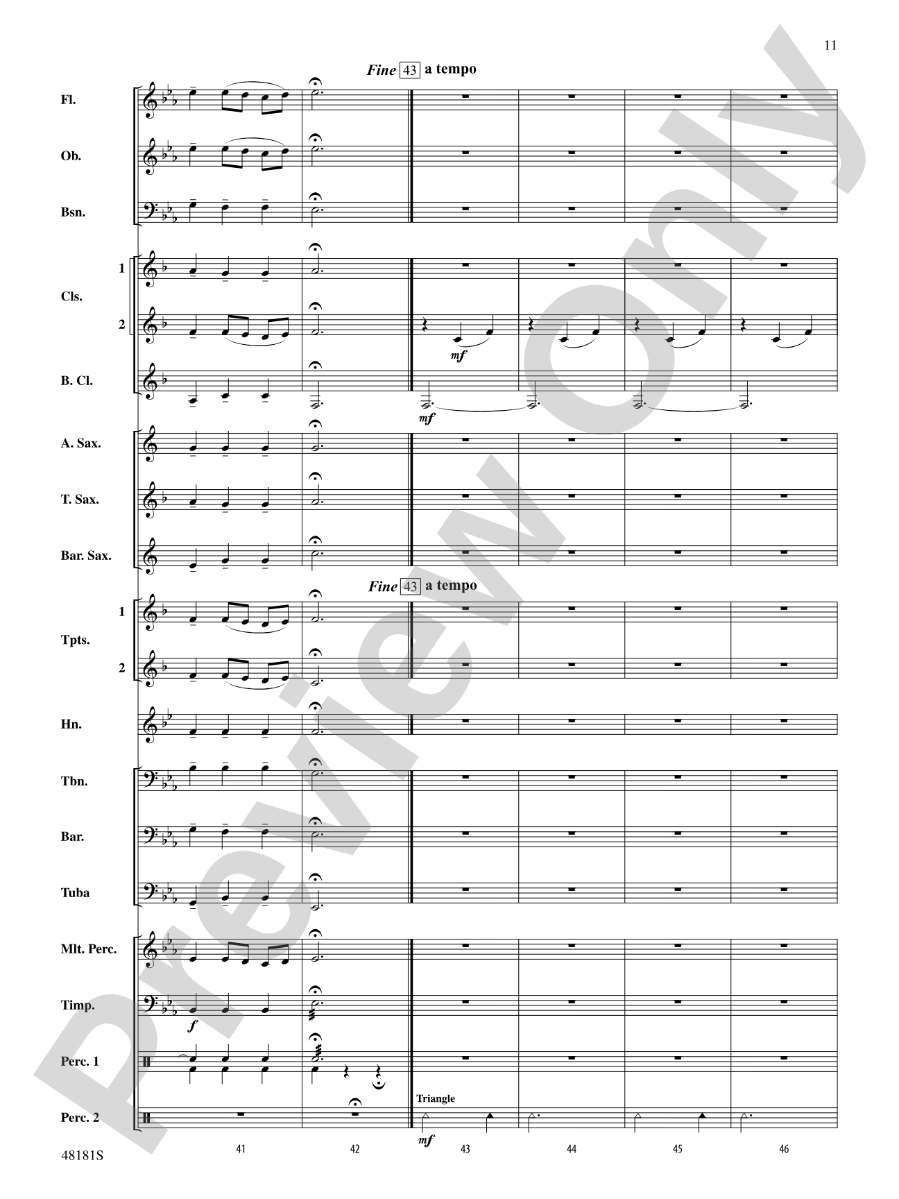 Ancient Airs and Dances: Concert Band Conductor Score & Parts