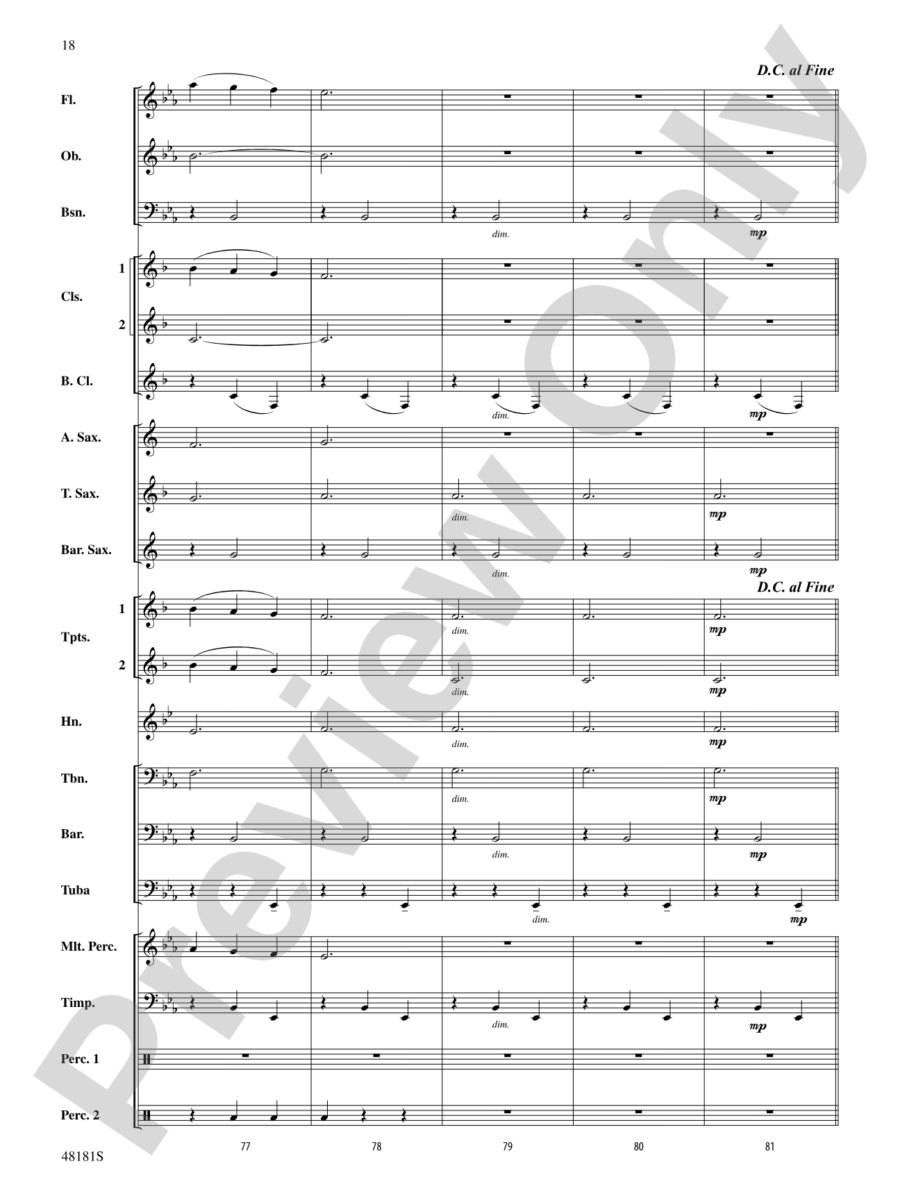 Ancient Airs and Dances: Concert Band Conductor Score & Parts