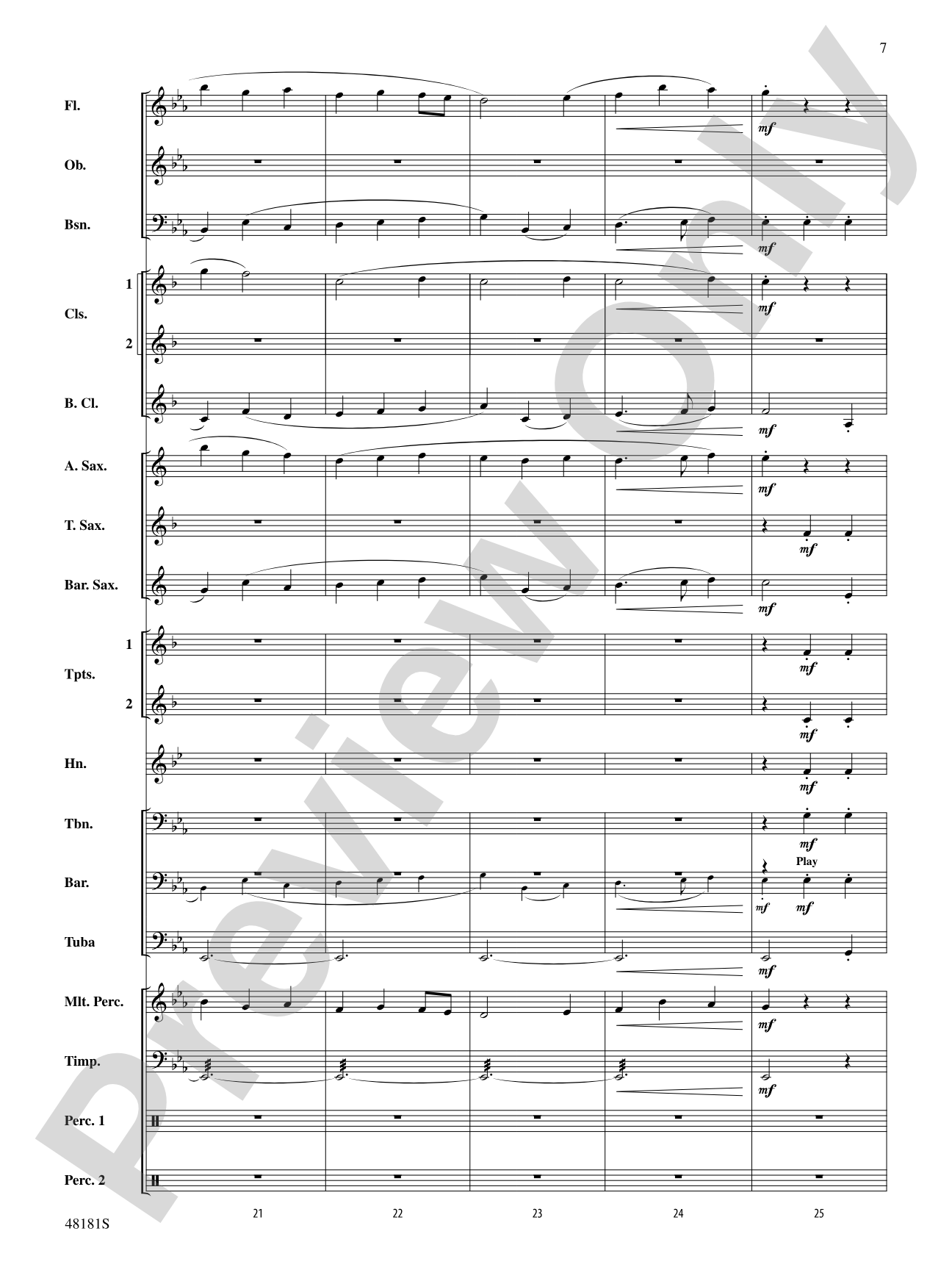 Ancient Airs and Dances: Concert Band Conductor Score & Parts