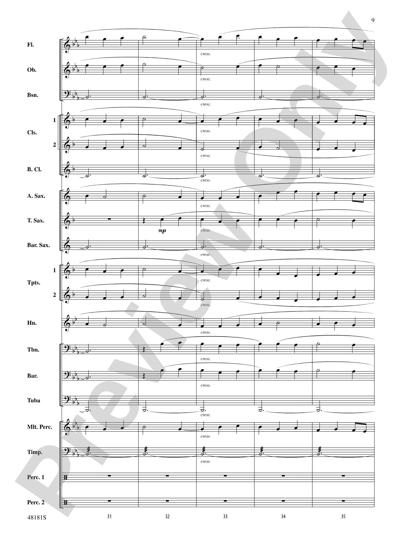 Ancient Airs and Dances: Concert Band Conductor Score & Parts