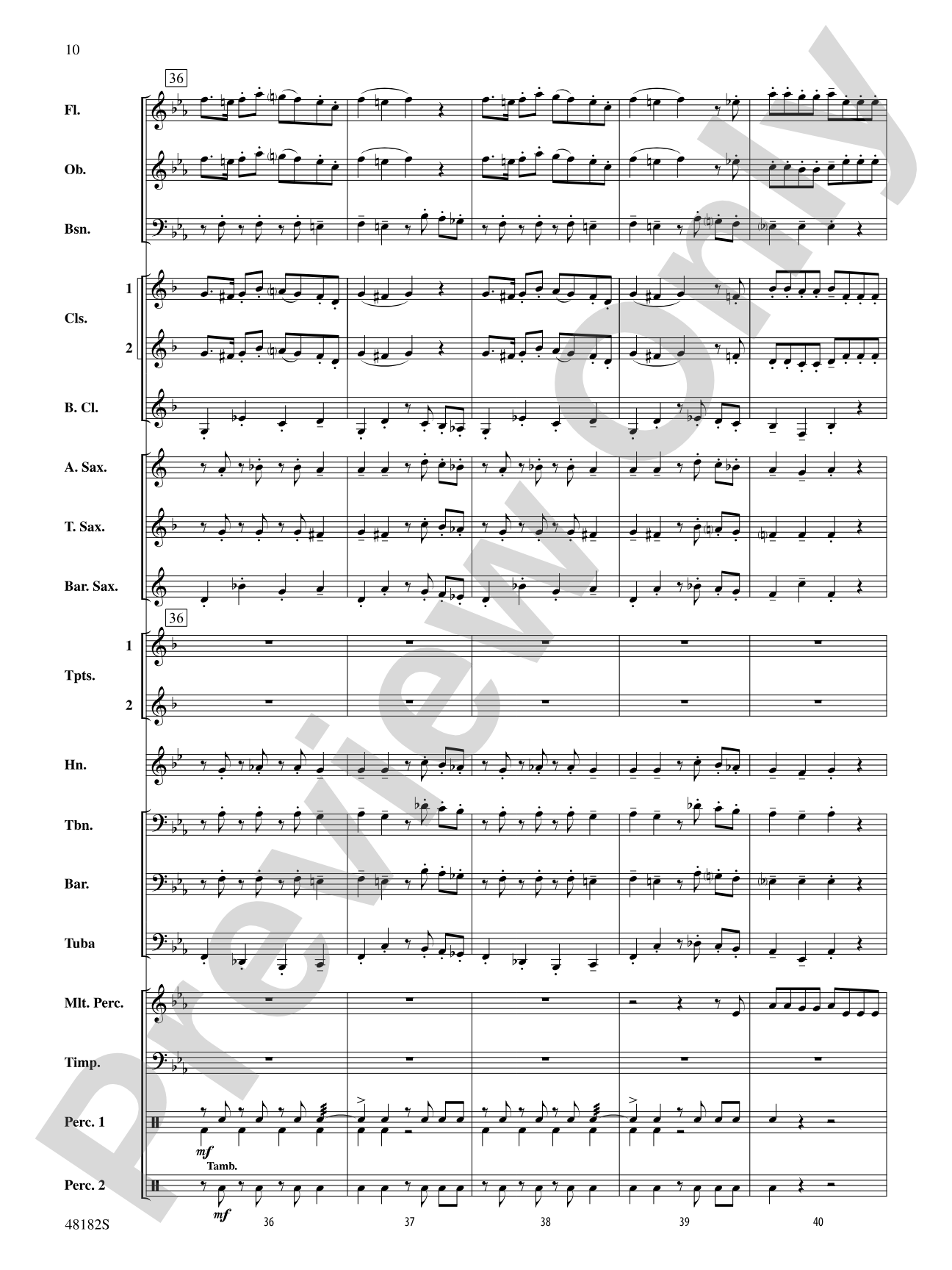 Fantasia on a Catalonian Carol: Concert Band Conductor Score & Parts