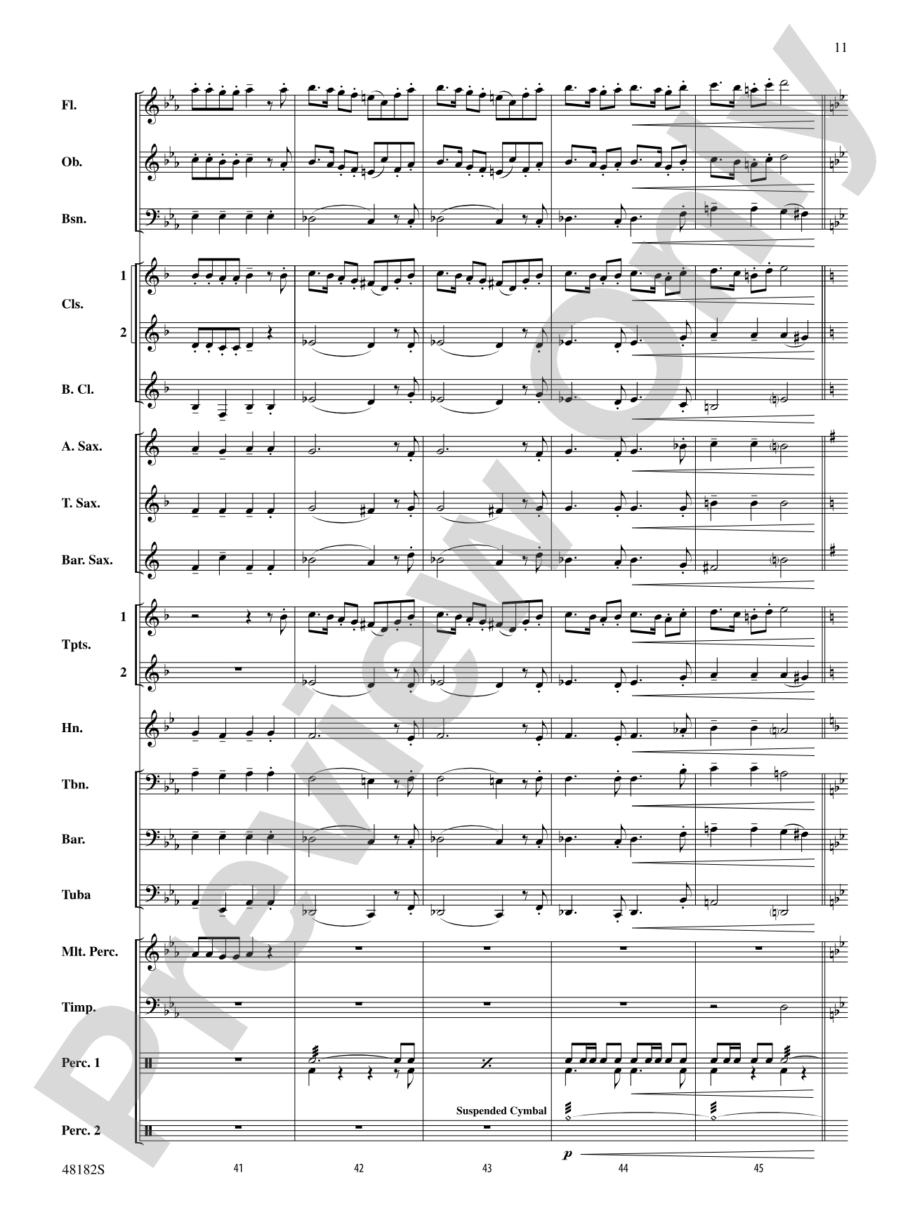 Fantasia on a Catalonian Carol: Concert Band Conductor Score & Parts