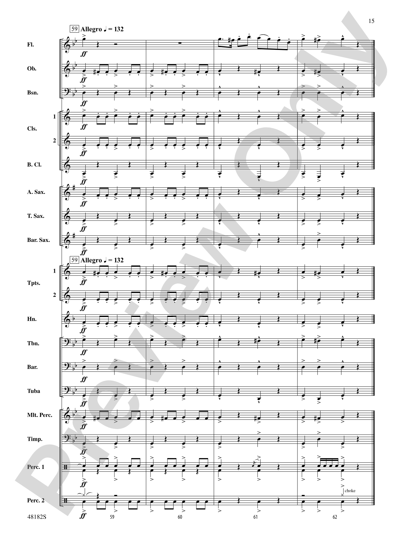 Fantasia on a Catalonian Carol: Concert Band Conductor Score & Parts
