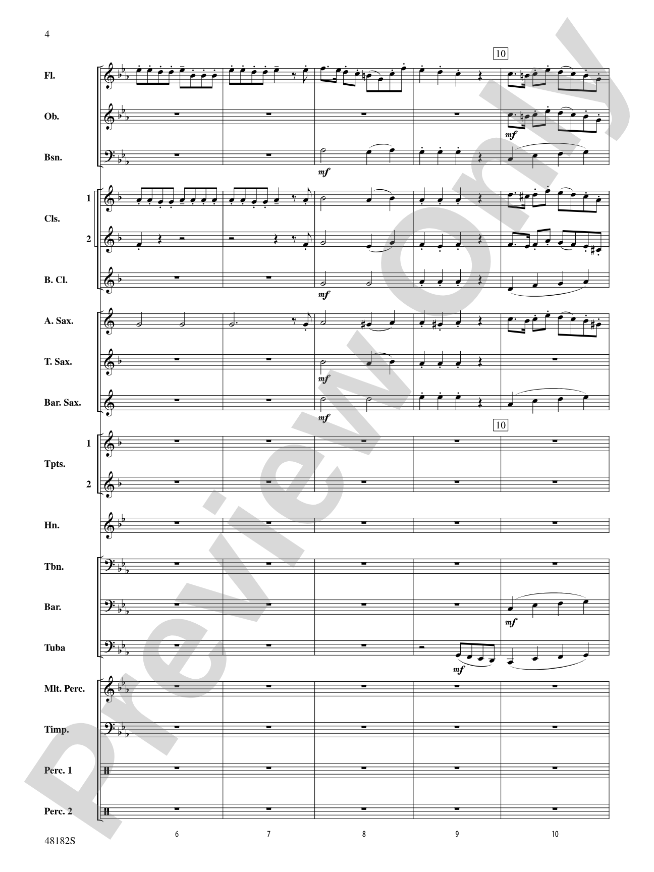 Fantasia on a Catalonian Carol: Concert Band Conductor Score & Parts