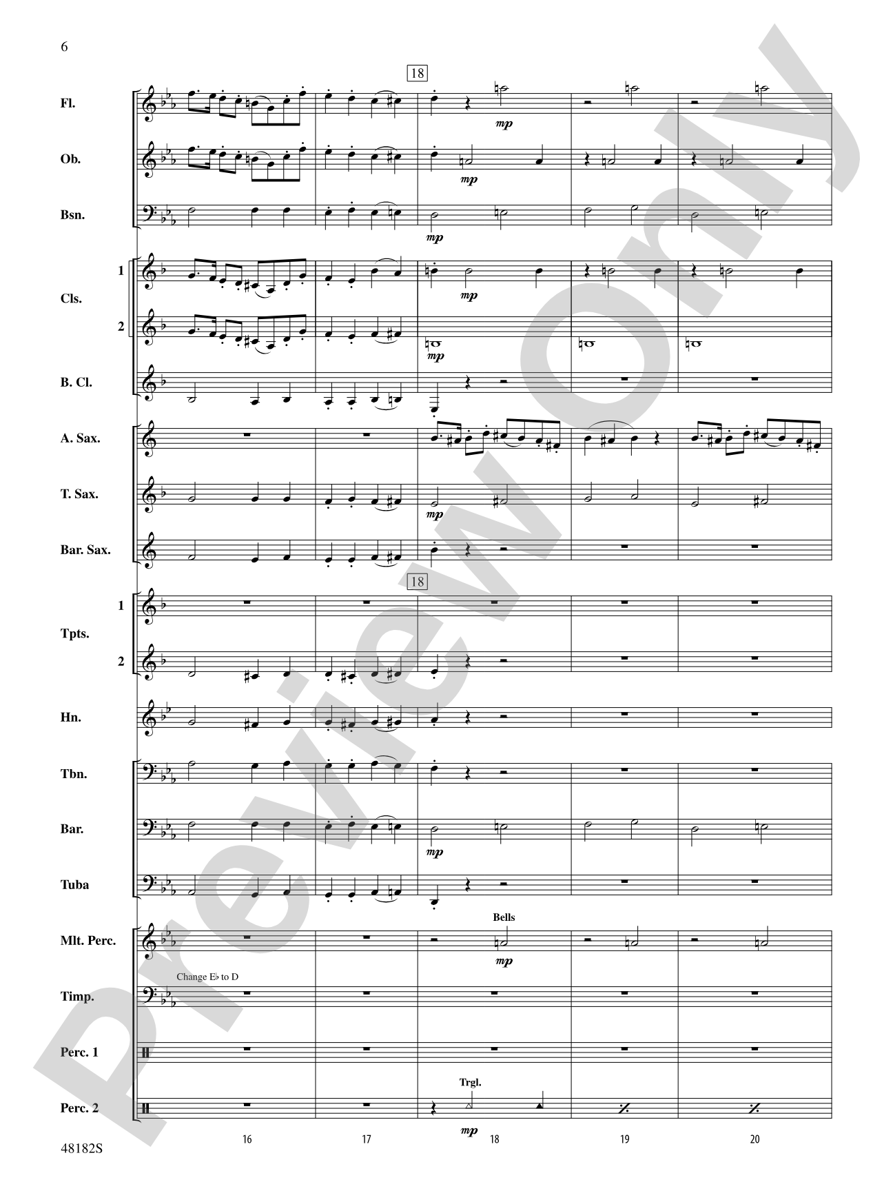 Fantasia on a Catalonian Carol: Concert Band Conductor Score & Parts