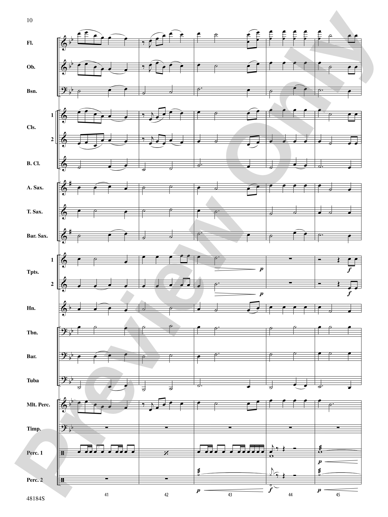 Beyond the Hedgerow: Concert Band Conductor Score & Parts