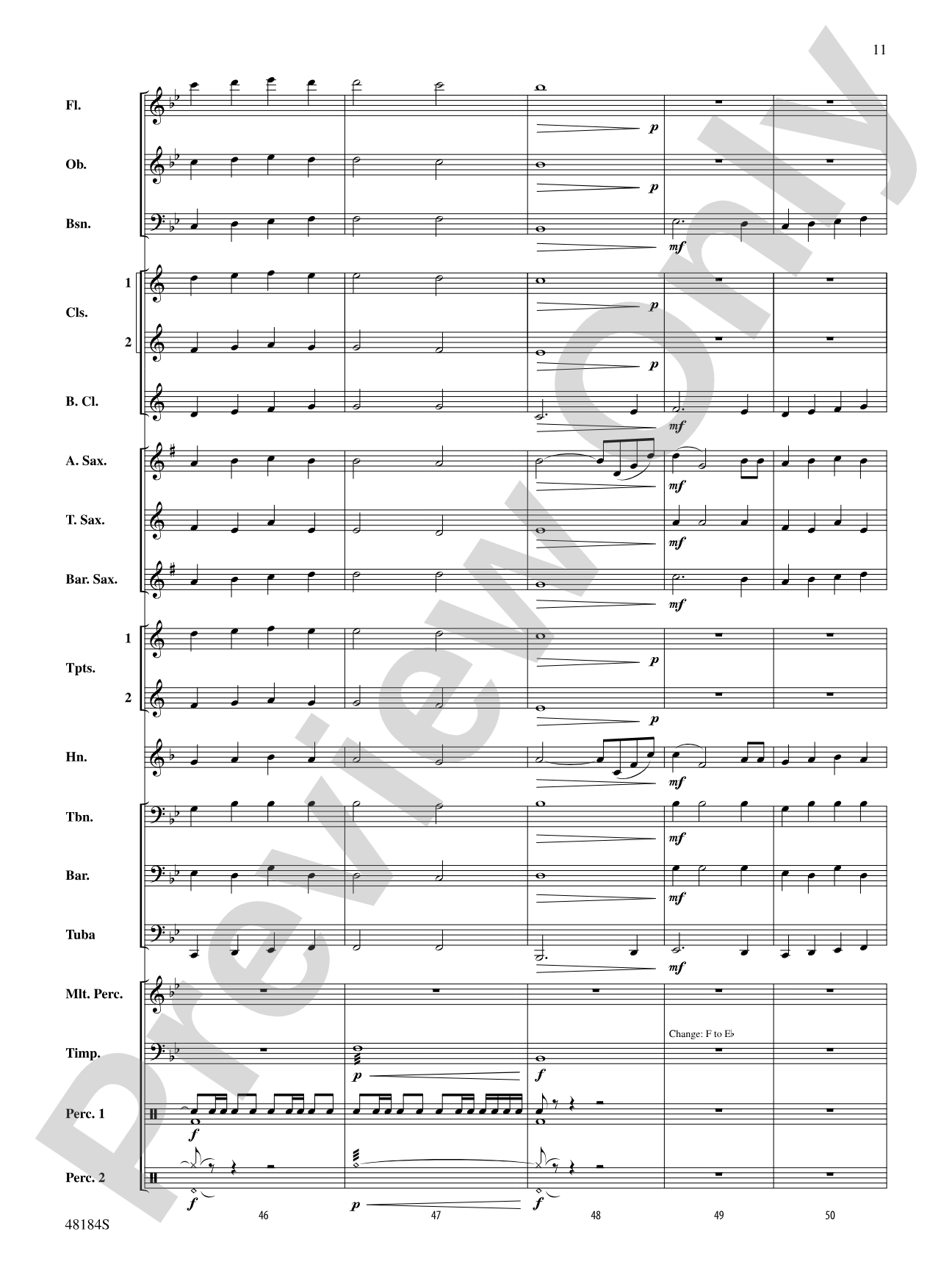 Beyond the Hedgerow: Concert Band Conductor Score & Parts
