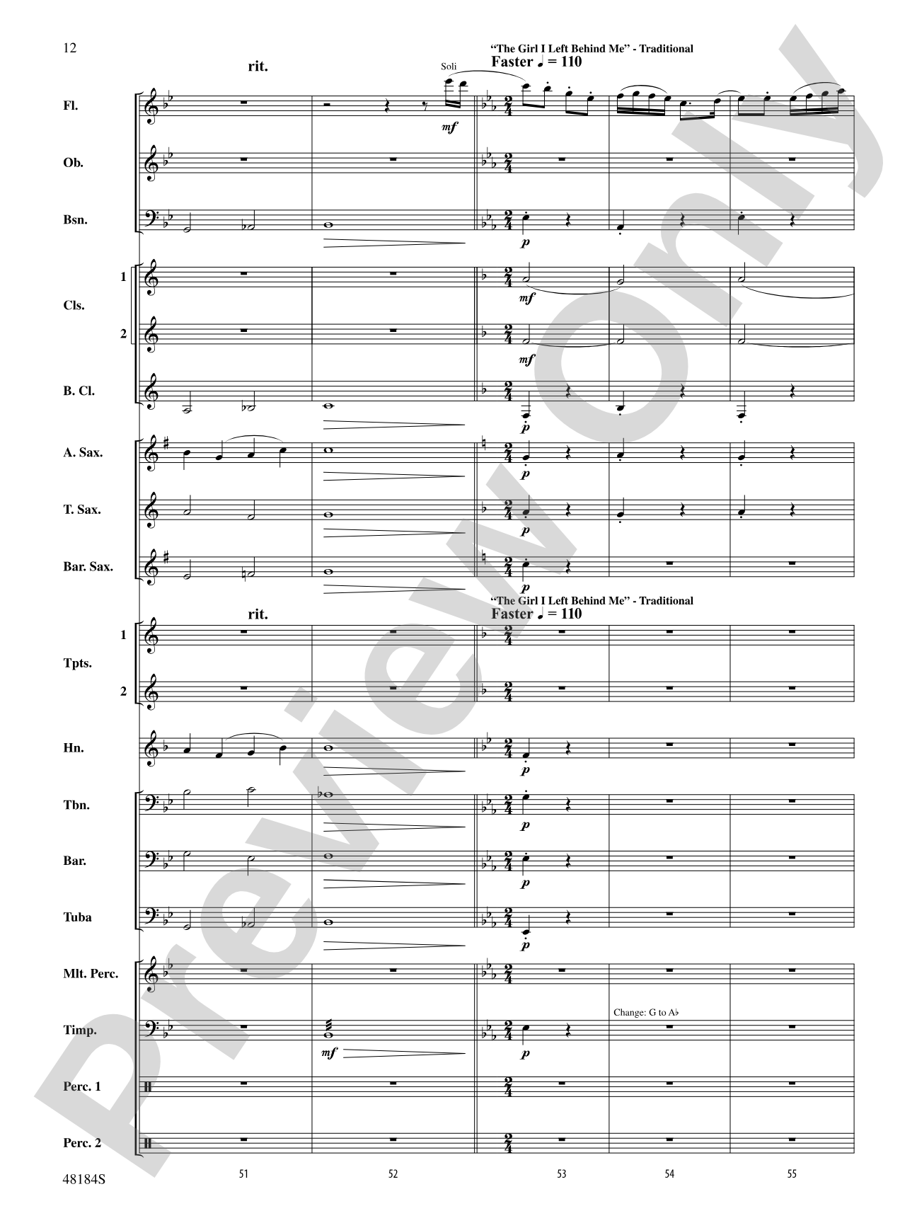 Beyond the Hedgerow: Concert Band Conductor Score & Parts