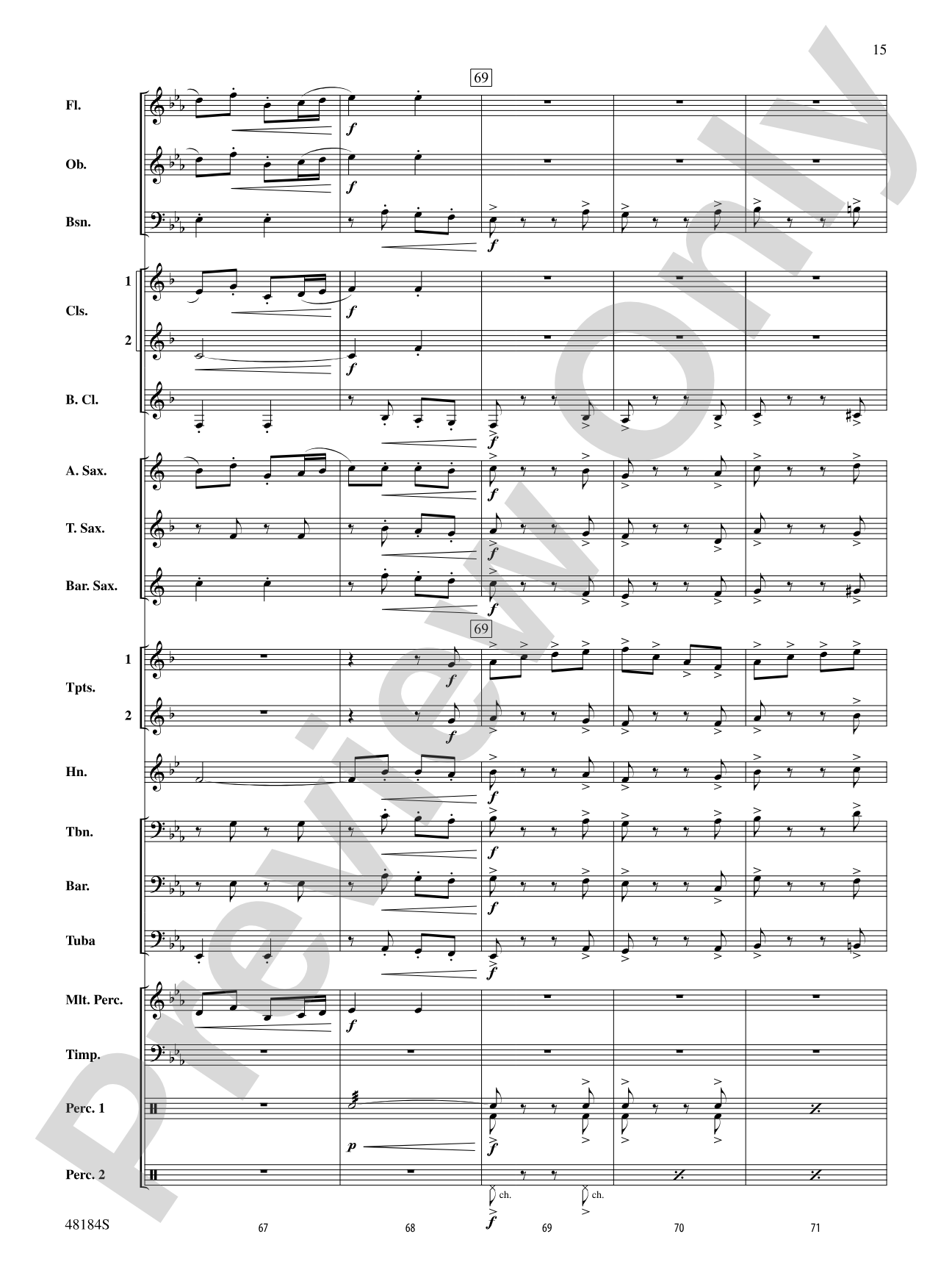Beyond the Hedgerow: Concert Band Conductor Score & Parts