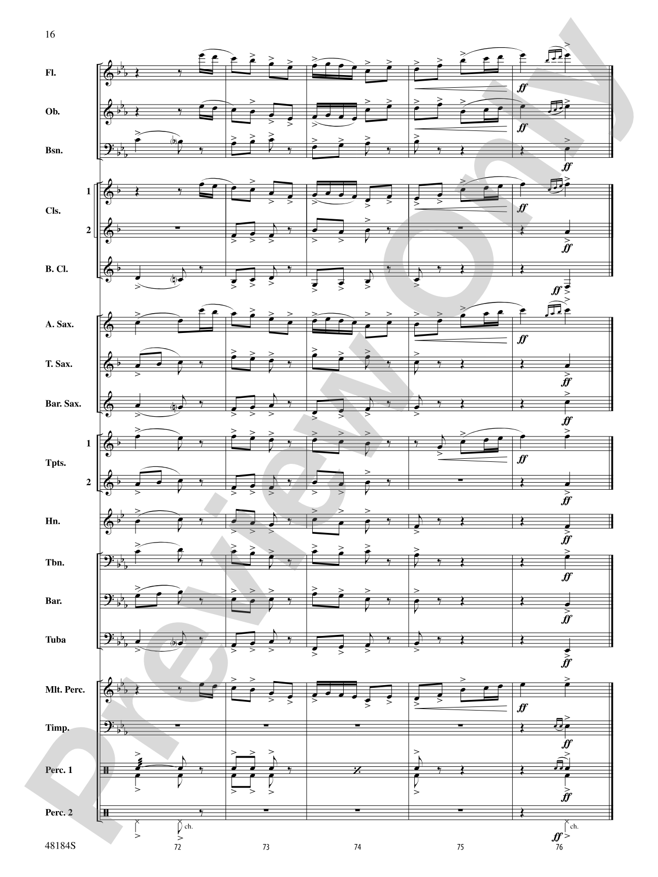 Beyond the Hedgerow: Concert Band Conductor Score & Parts