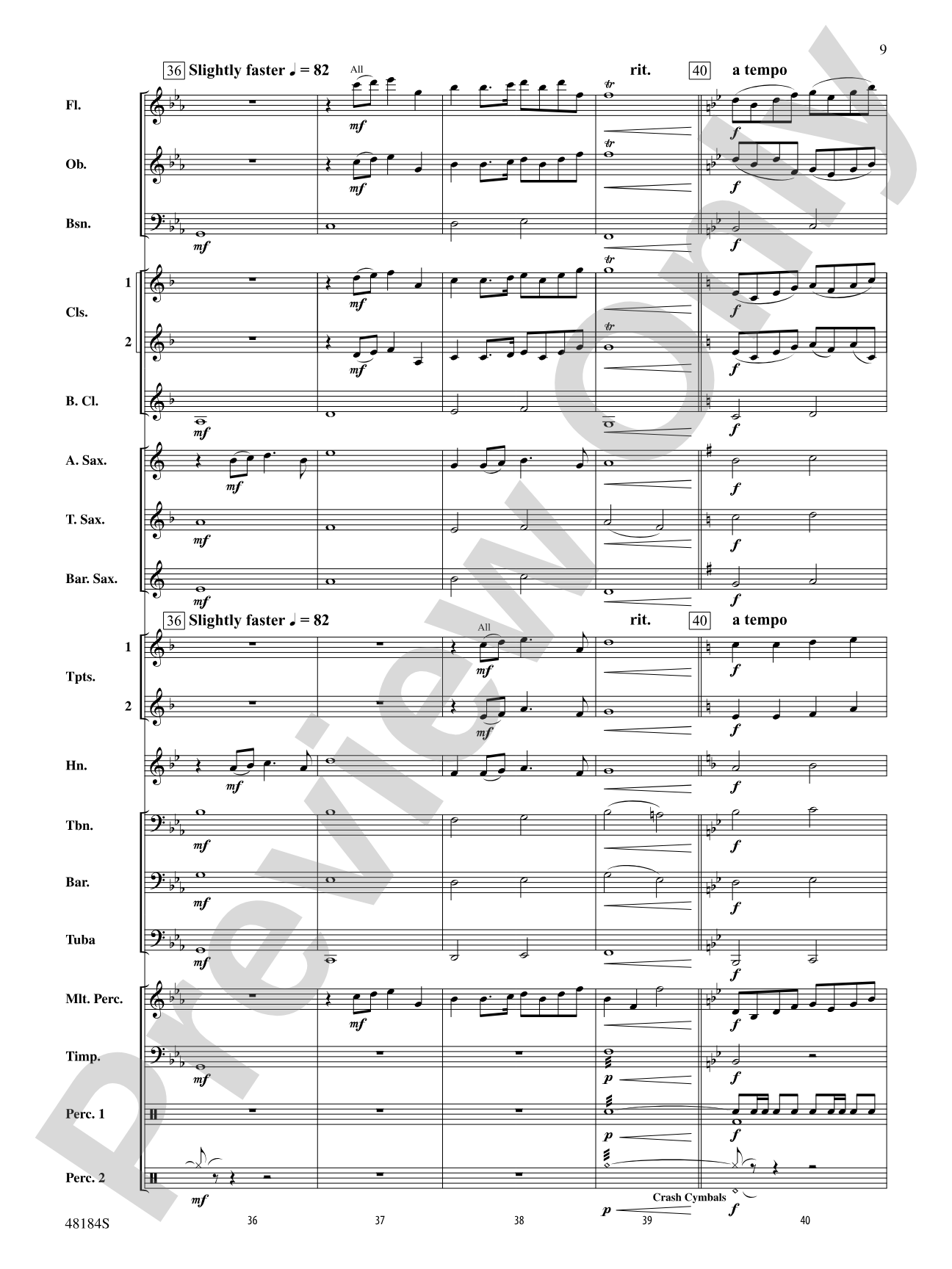Beyond the Hedgerow: Concert Band Conductor Score & Parts