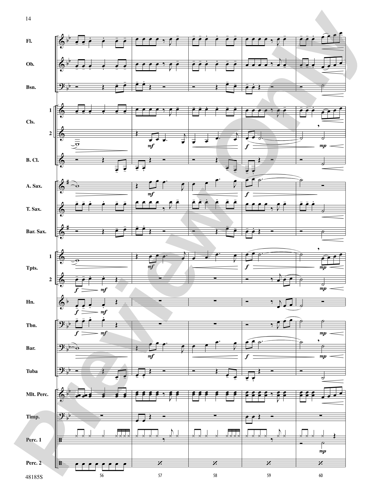 Derivations: Concert Band Conductor Score & Parts