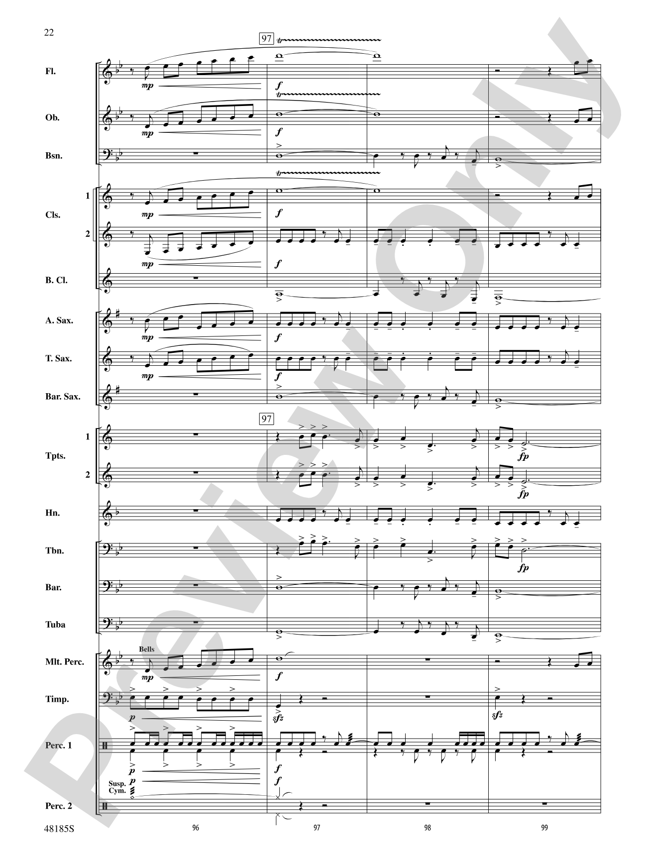Derivations: Concert Band Conductor Score & Parts