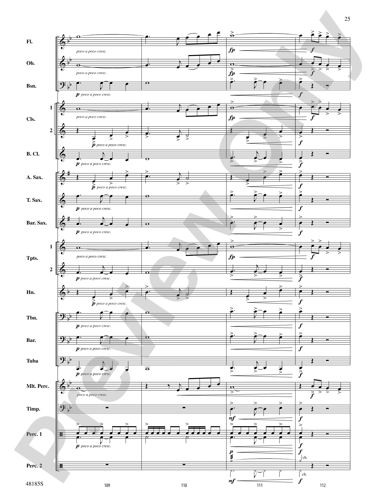 Derivations: Concert Band Conductor Score & Parts