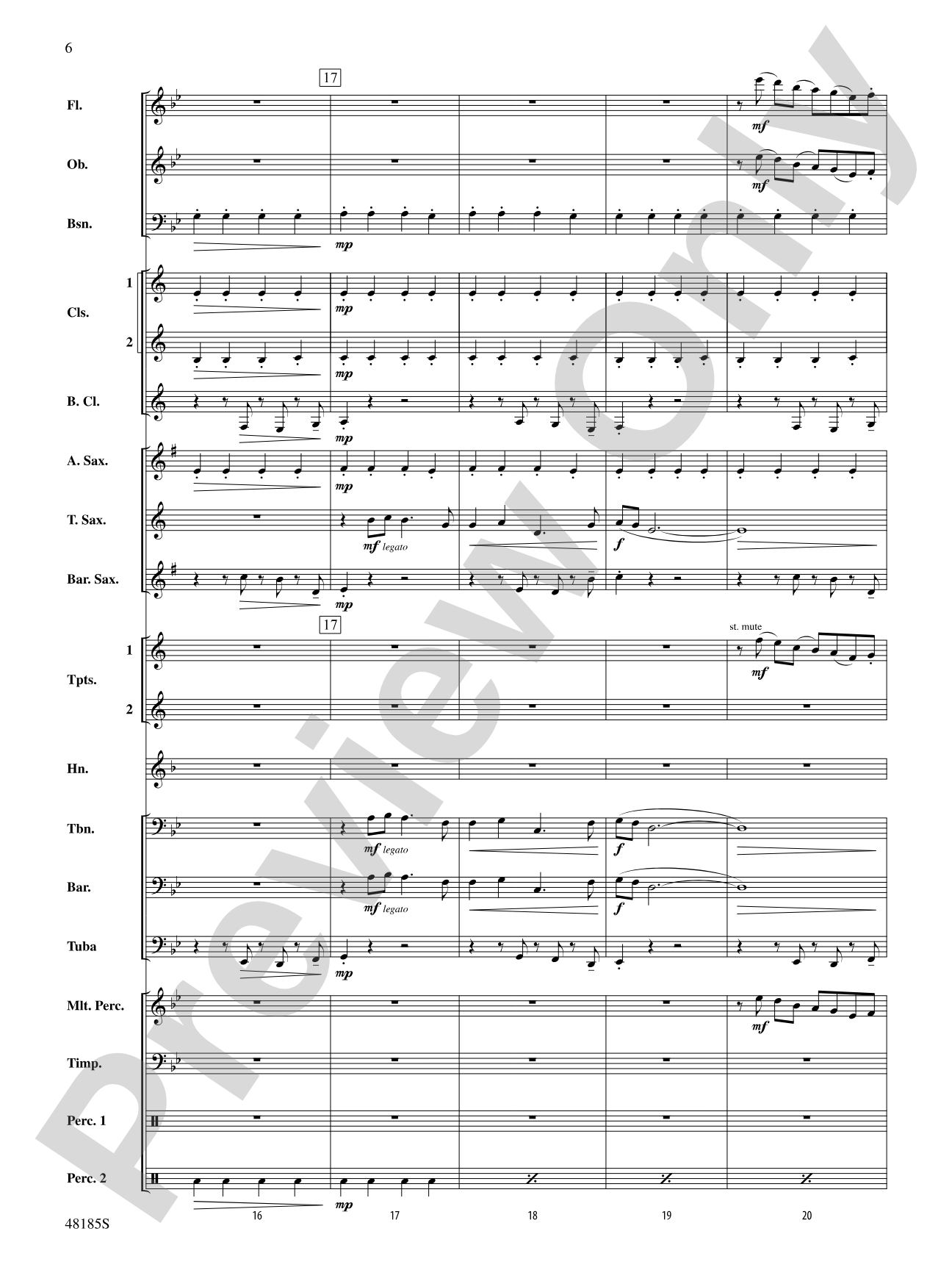 Derivations: Concert Band Conductor Score & Parts