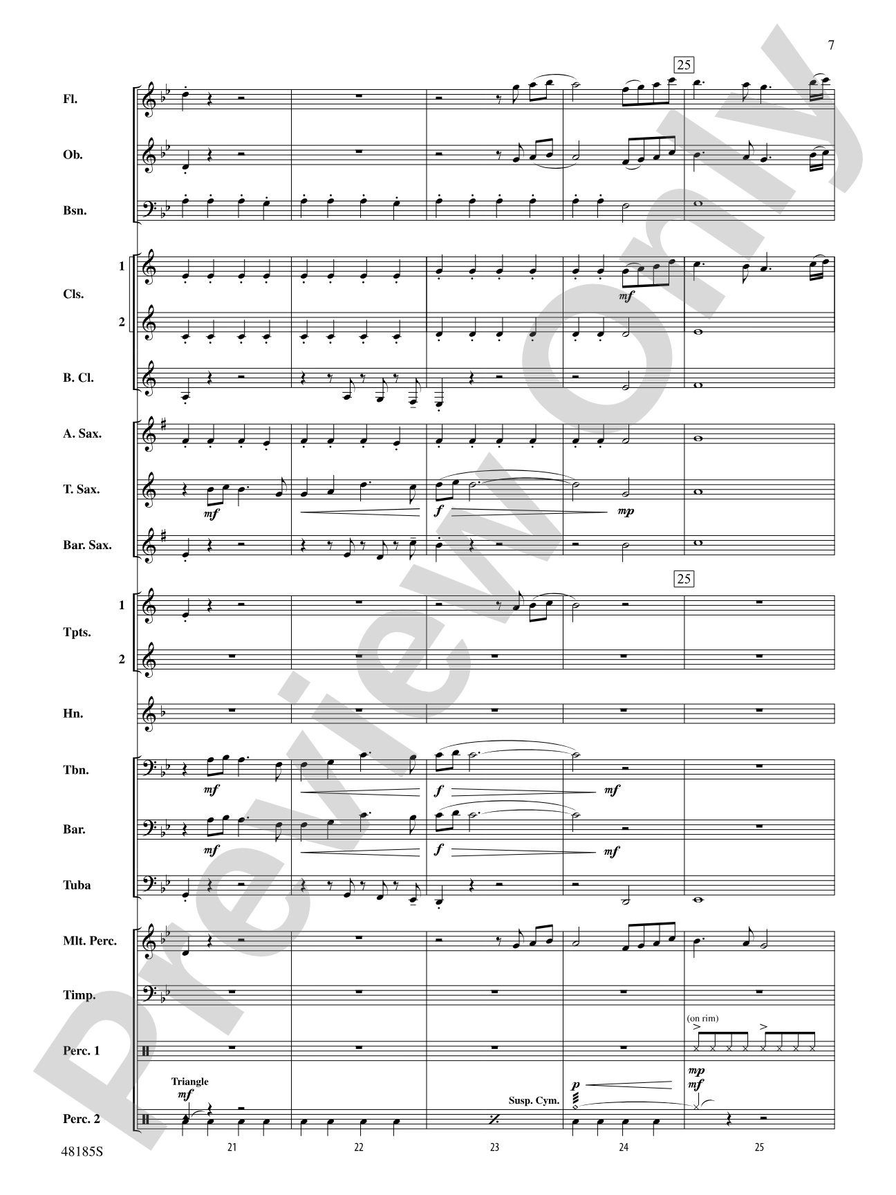 Derivations: Concert Band Conductor Score & Parts