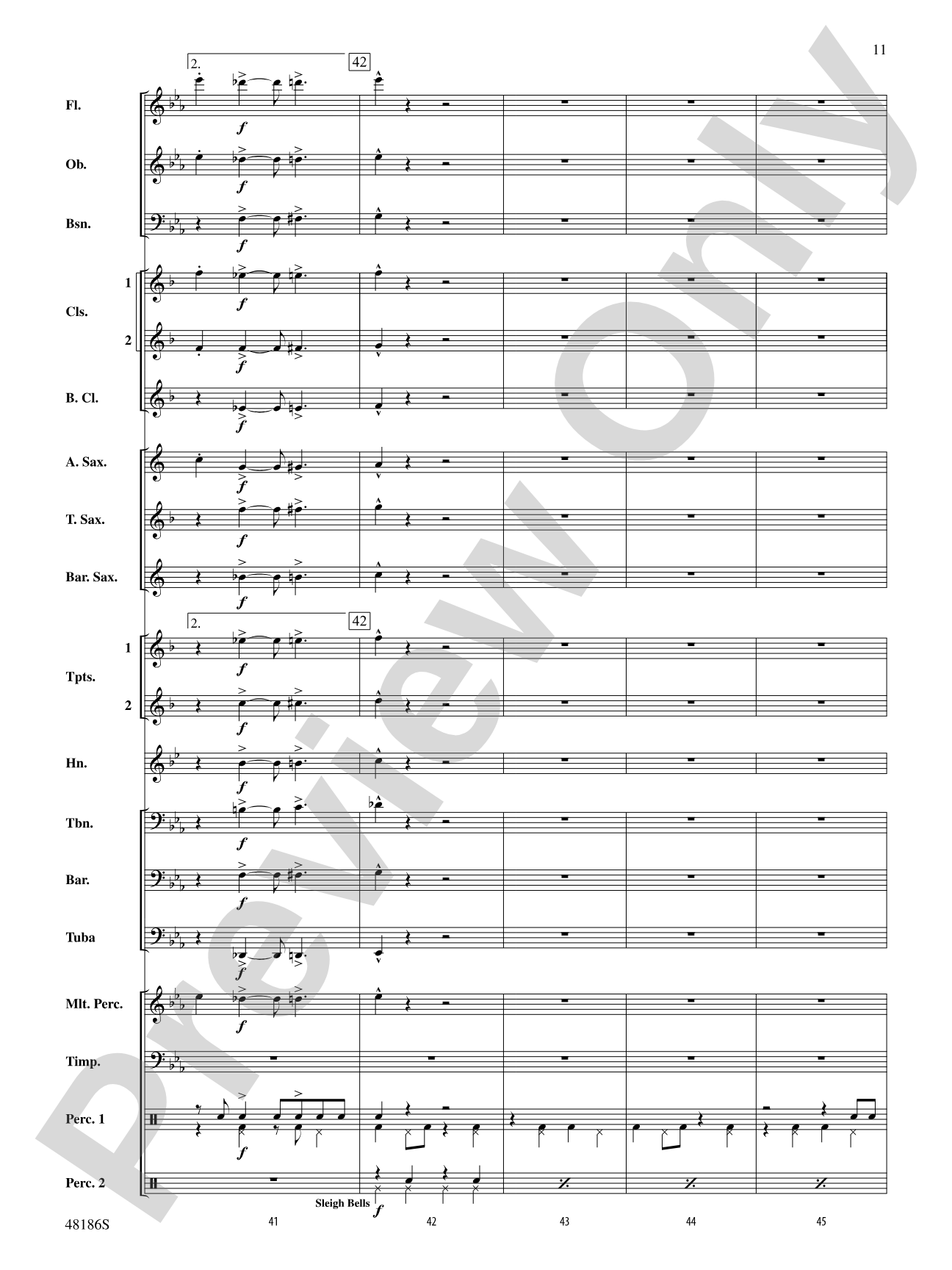 Up on the Housetop--Down in New Orleans: Concert Band Conductor Score & Parts