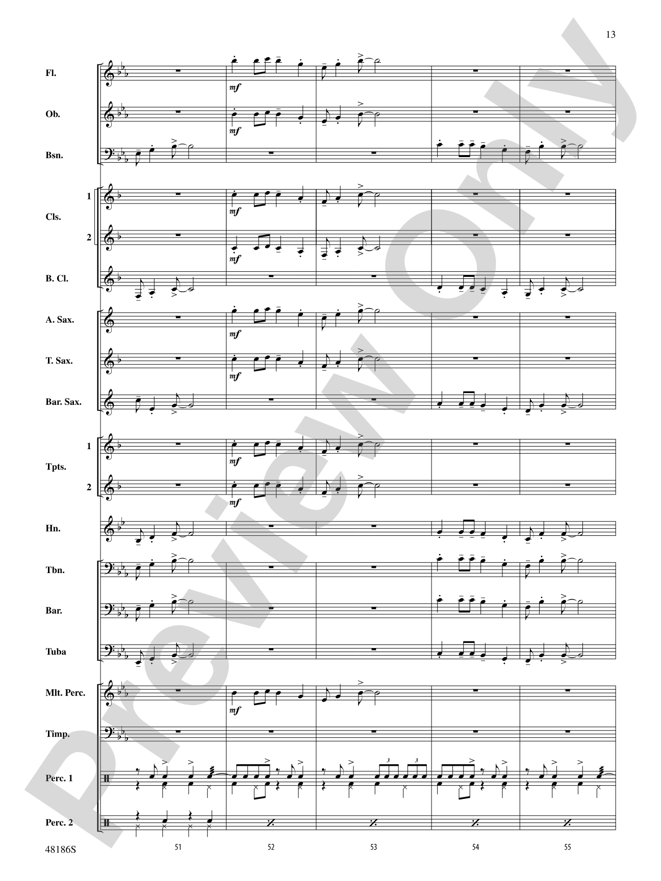 Up on the Housetop--Down in New Orleans: Concert Band Conductor Score & Parts
