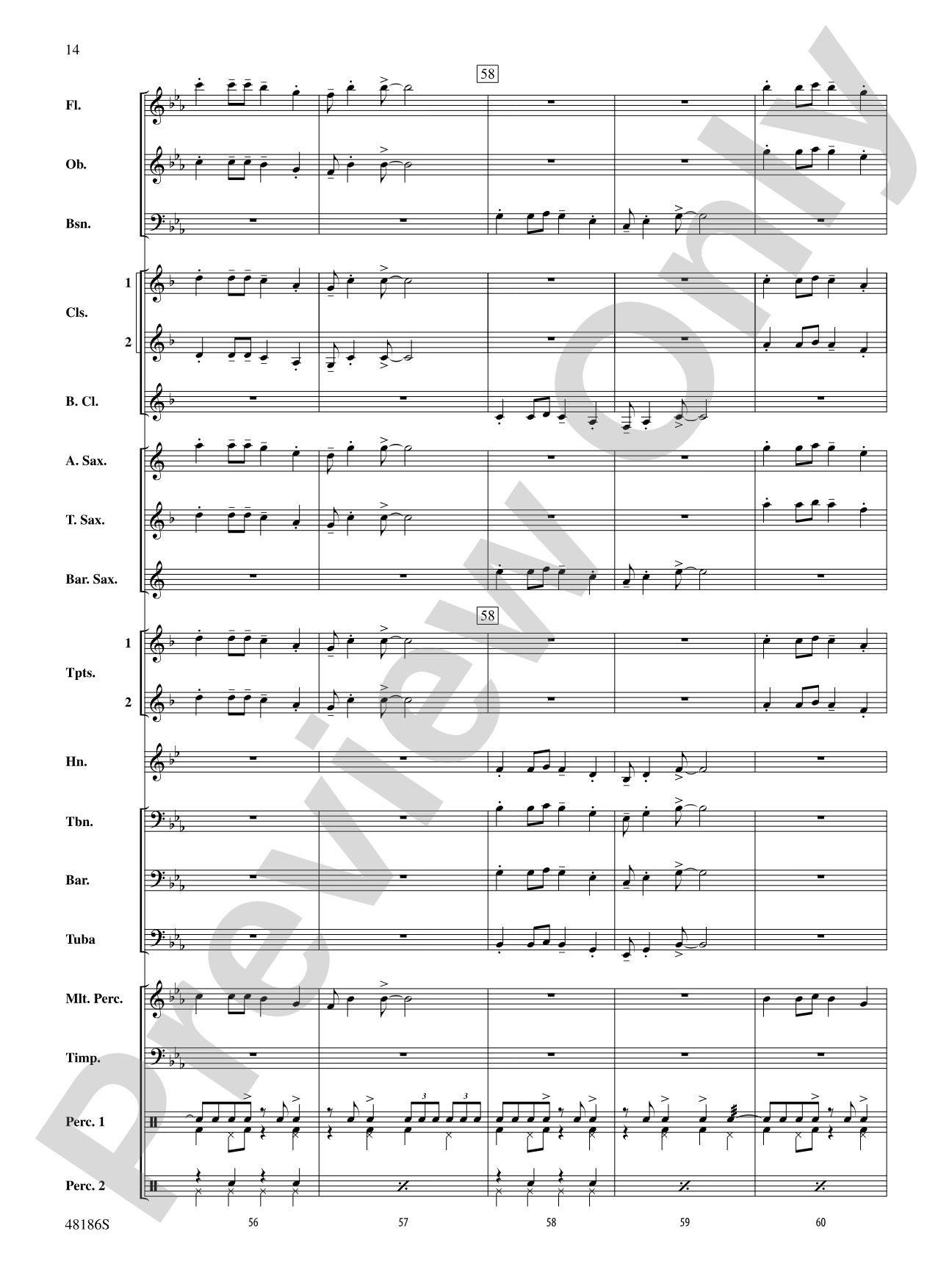 Up on the Housetop--Down in New Orleans: Concert Band Conductor Score & Parts
