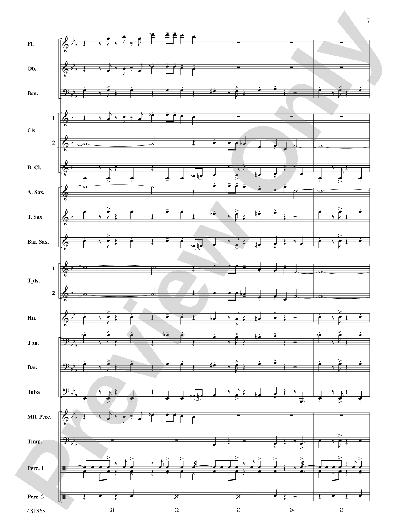 Up on the Housetop--Down in New Orleans: Concert Band Conductor Score & Parts