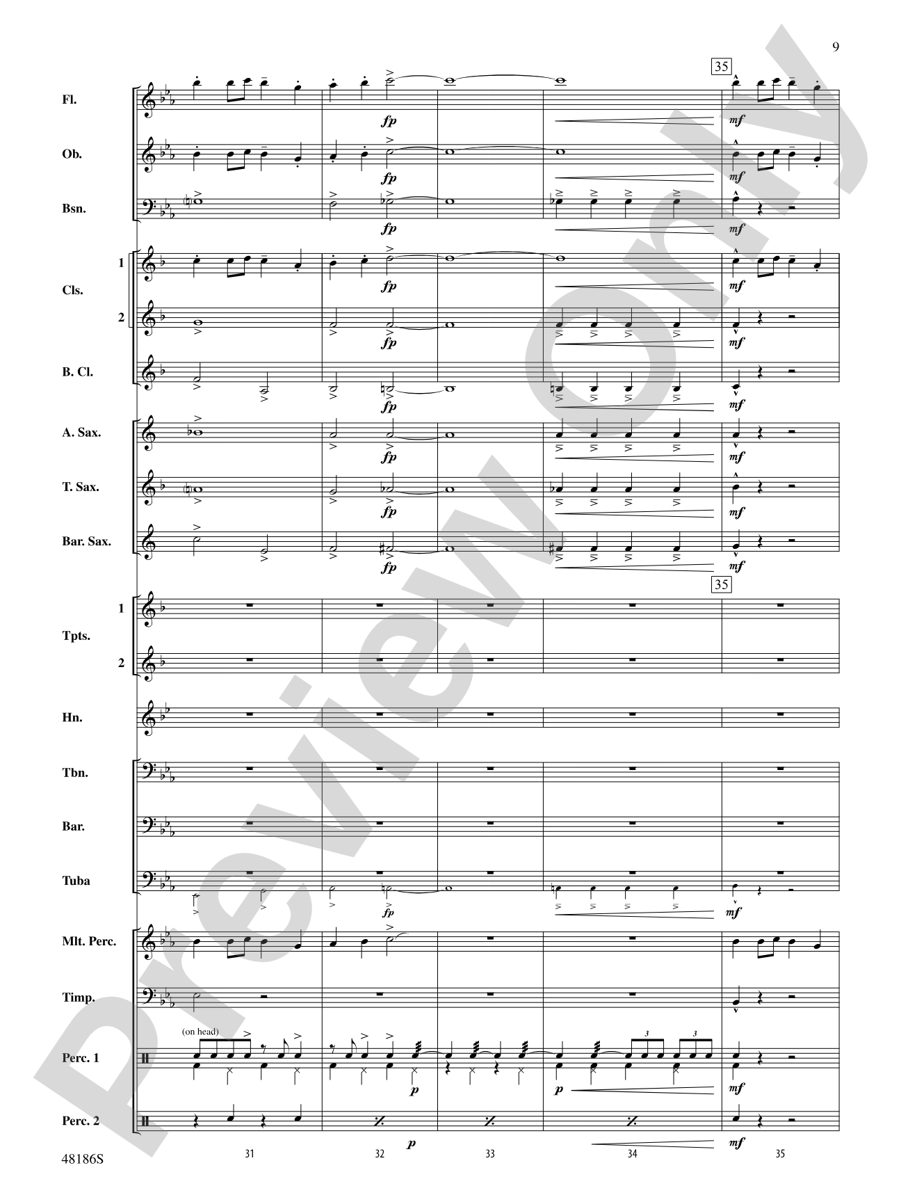 Up on the Housetop--Down in New Orleans: Concert Band Conductor Score & Parts