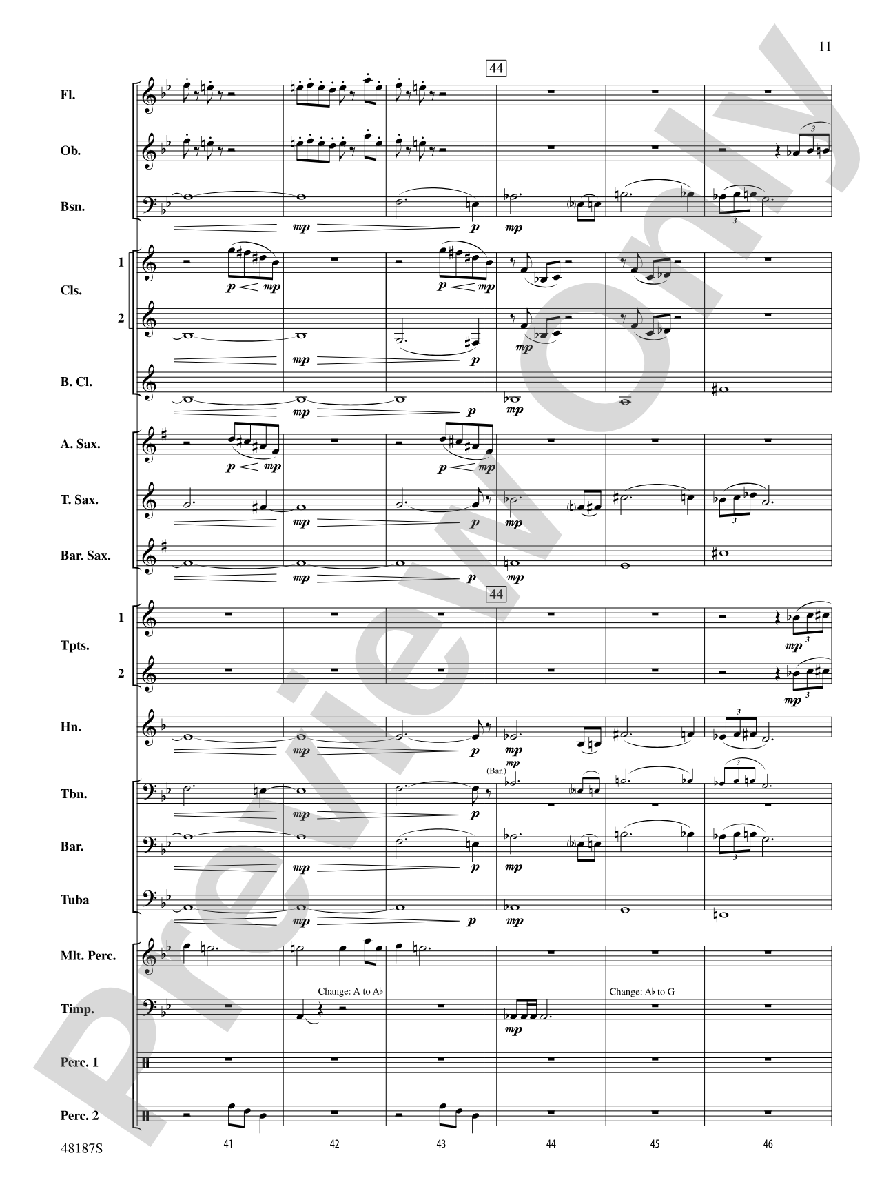Fortaleza: Concert Band Conductor Score & Parts