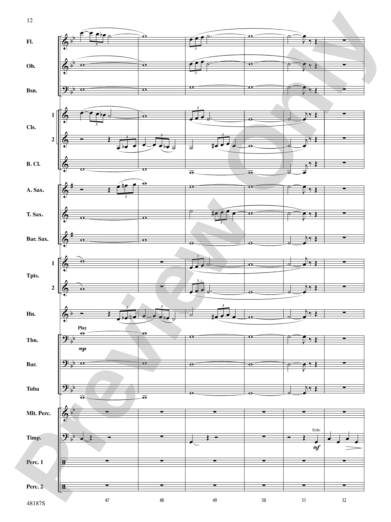 Fortaleza: Concert Band Conductor Score & Parts
