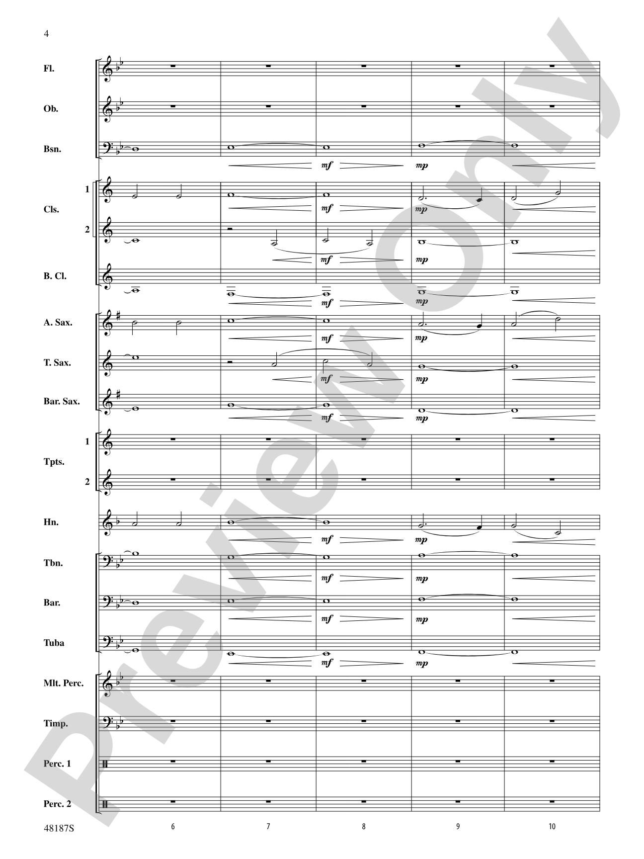 Fortaleza: Concert Band Conductor Score & Parts
