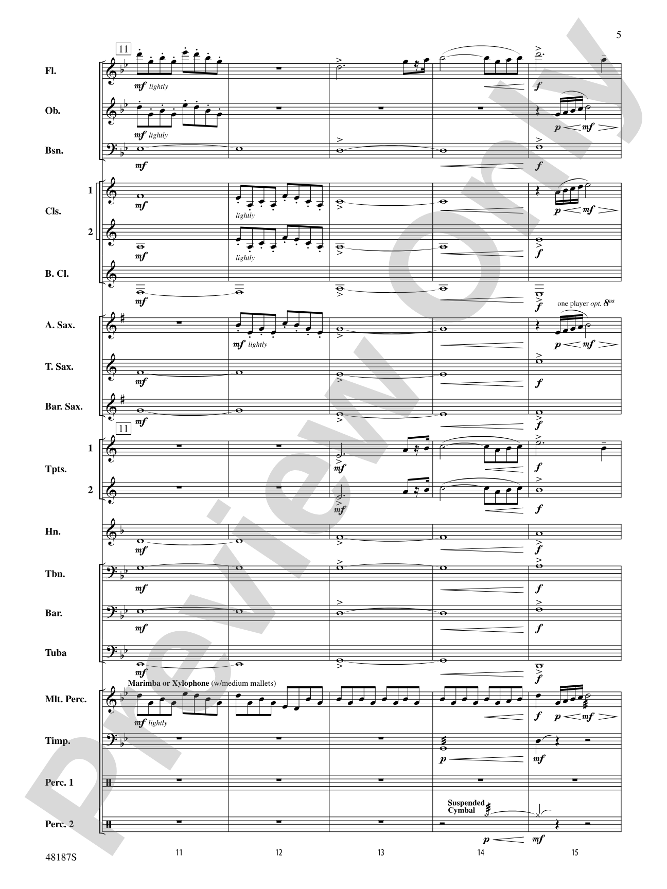 Fortaleza: Concert Band Conductor Score & Parts