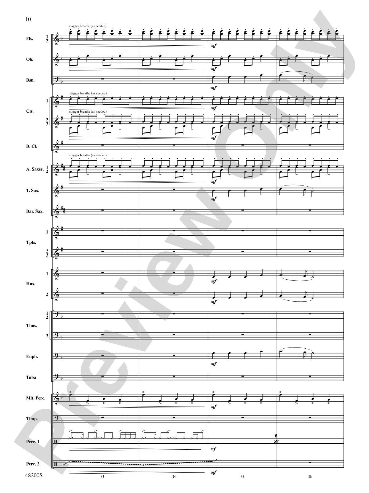 Angels of Joy!: Concert Band Conductor Score & Parts