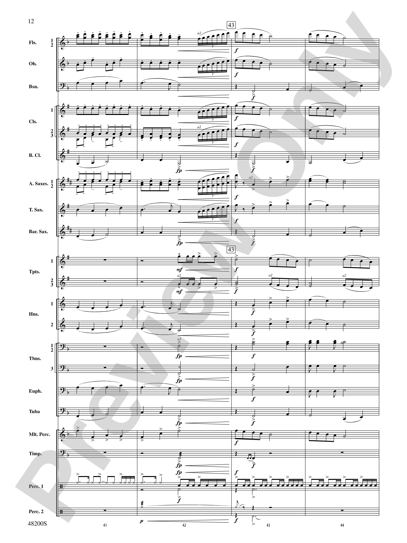Angels of Joy!: Concert Band Conductor Score & Parts