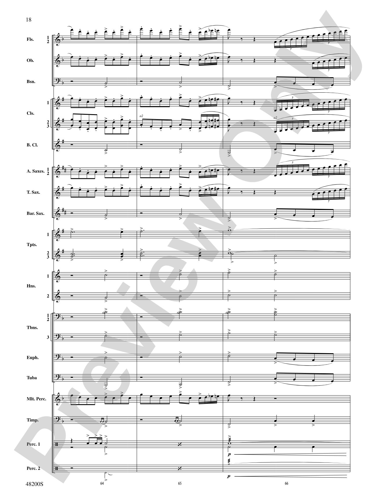 Angels of Joy!: Concert Band Conductor Score & Parts