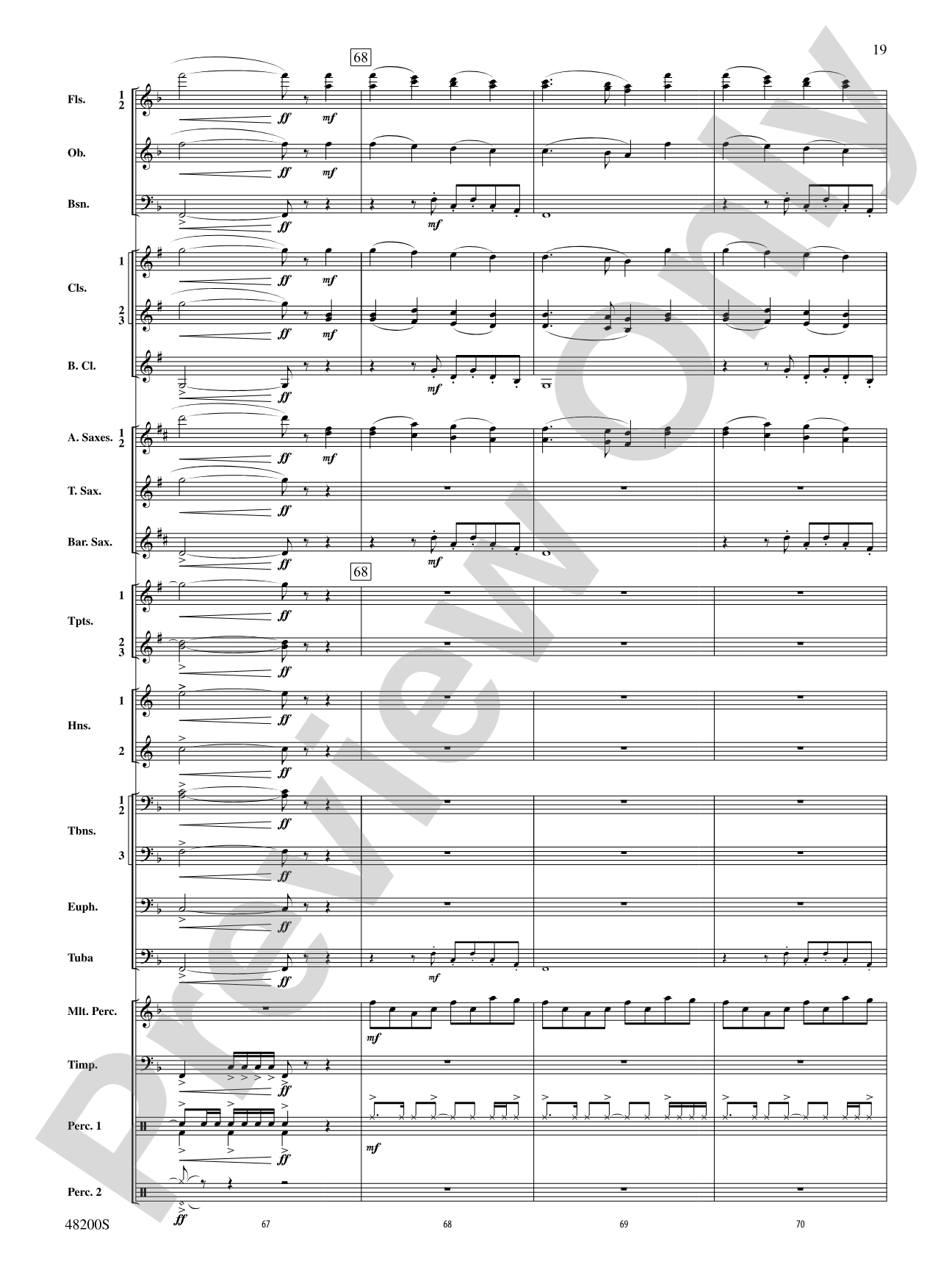Angels of Joy!: Concert Band Conductor Score & Parts