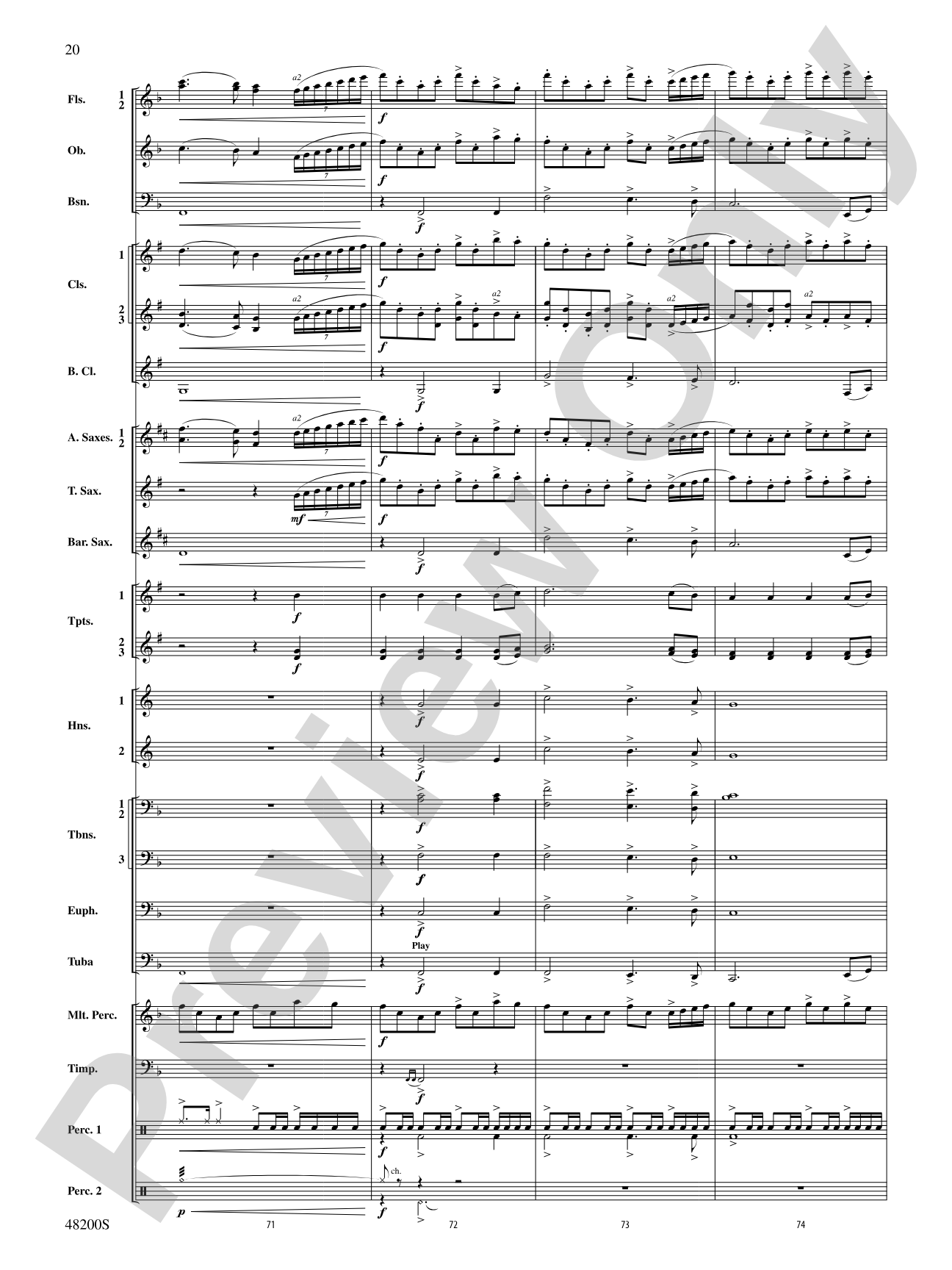 Angels of Joy!: Concert Band Conductor Score & Parts